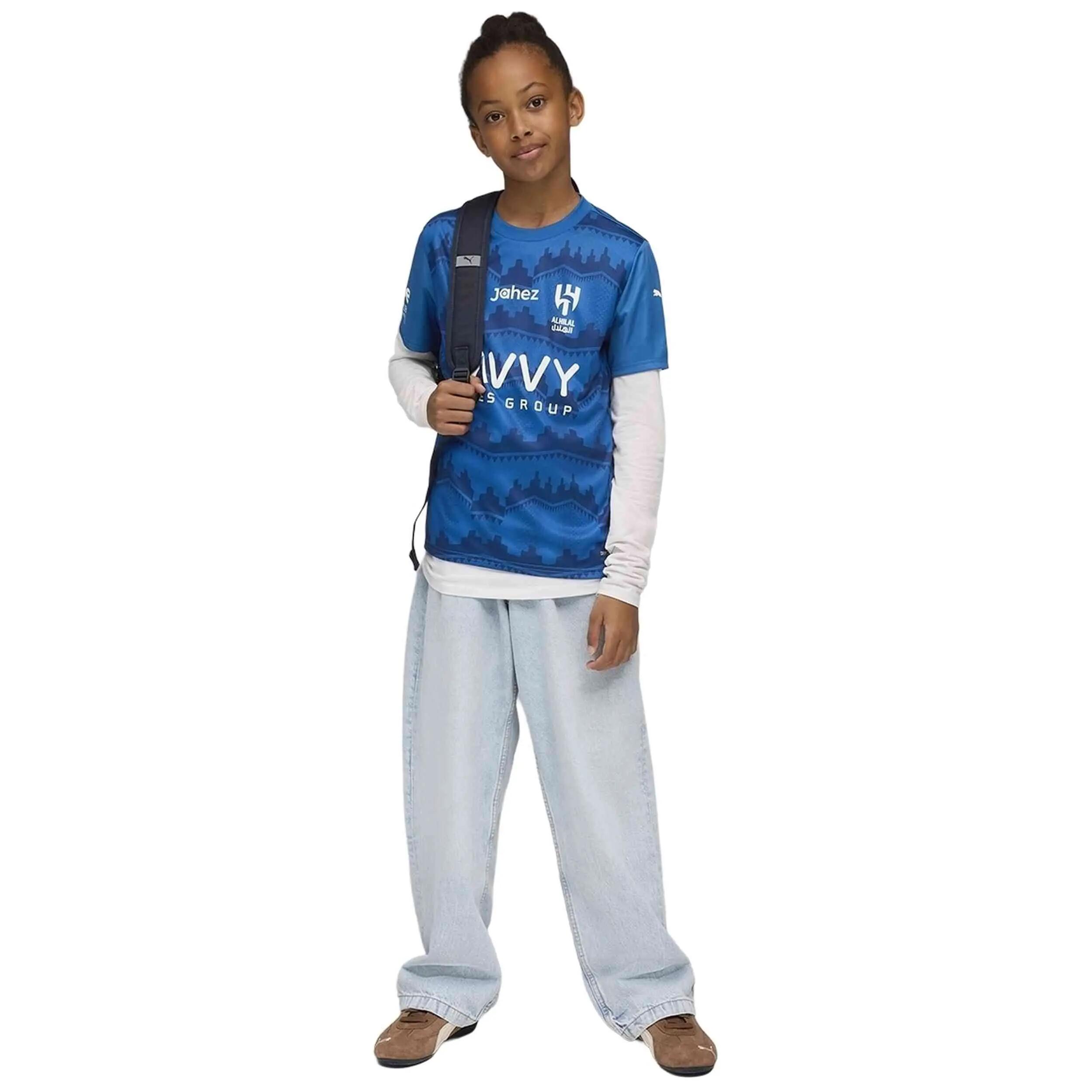 Fußballtrikot Puma Modell Al-Hilal Home Fan Jr für unisex jungen 5/5