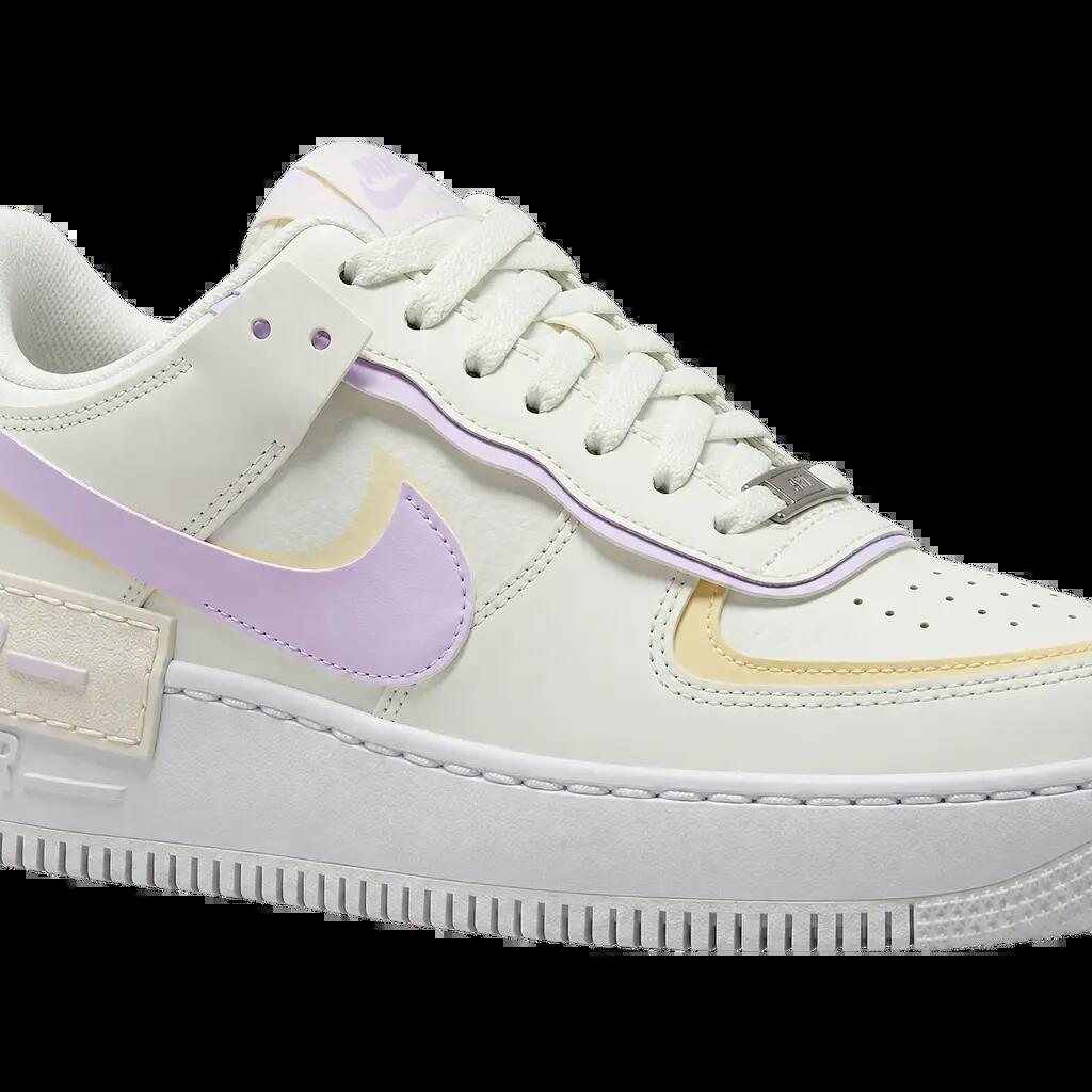 Dámske tenisky Nike Air Force 1 Shadow, biela/fialová/alabastrová, EU 39