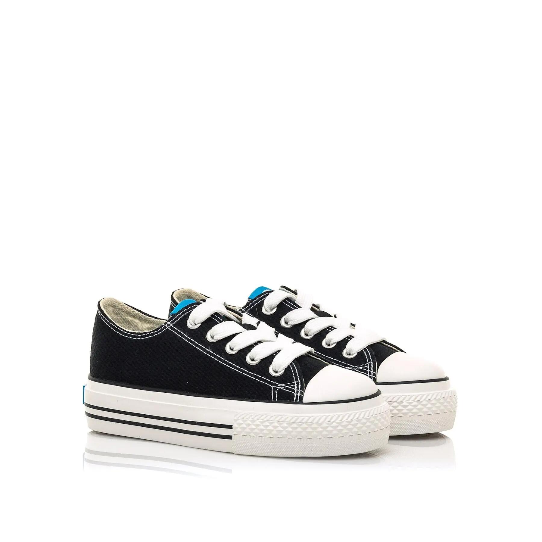 Scarpe - Pallacanestro - Junior - Con lacci, monocolore - MTNG MIRIAMARE - Nere 2/4