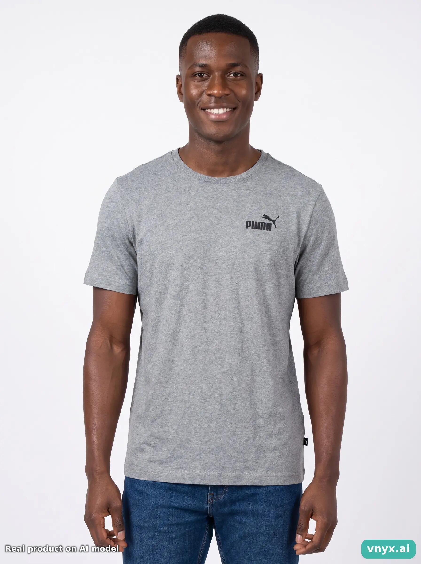 Second Life - Puma Grey T-Shirt Men 5/5
