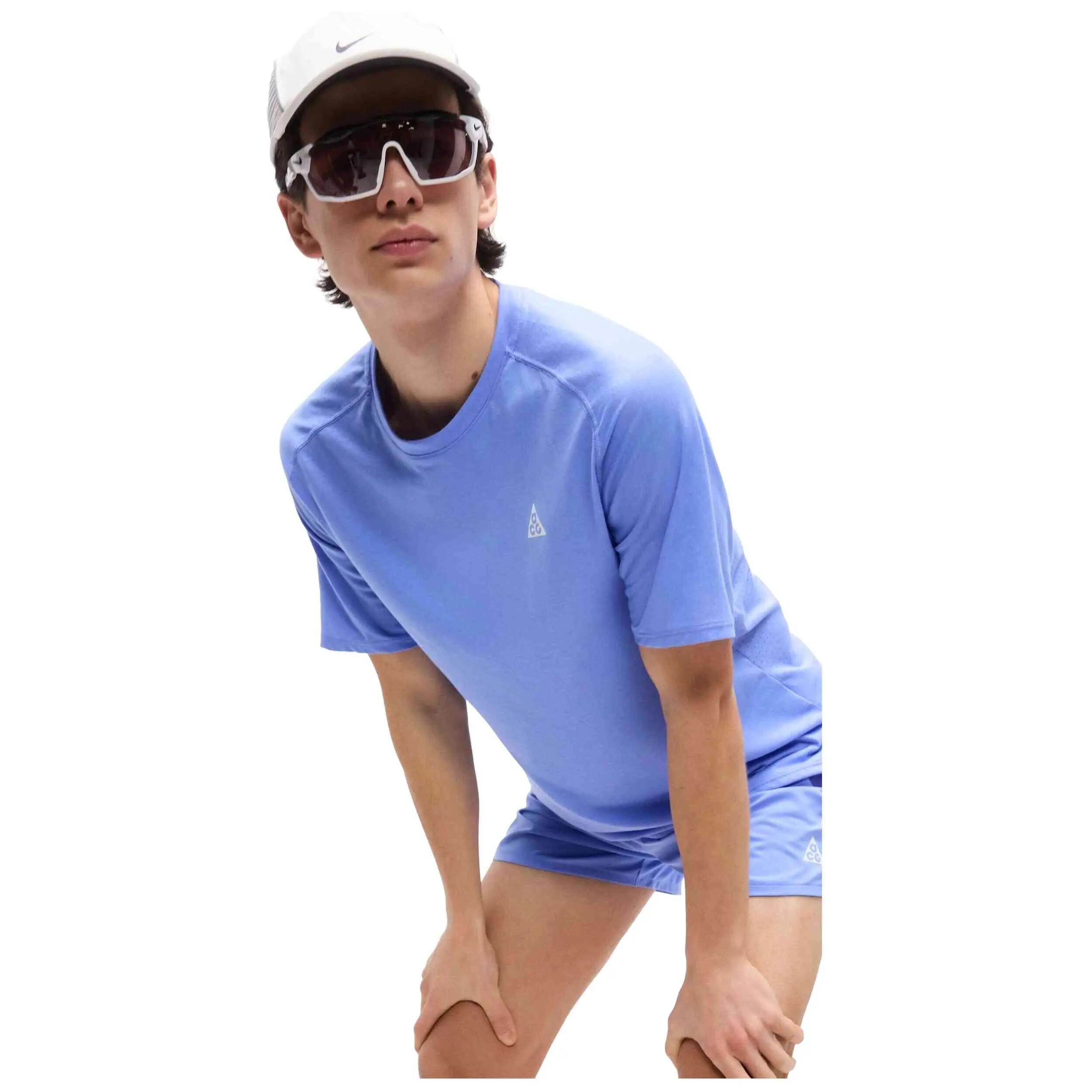 Maglia a maniche corte Nike modello ACG Solar Chase "Royal Pulse" per uomini 4/5