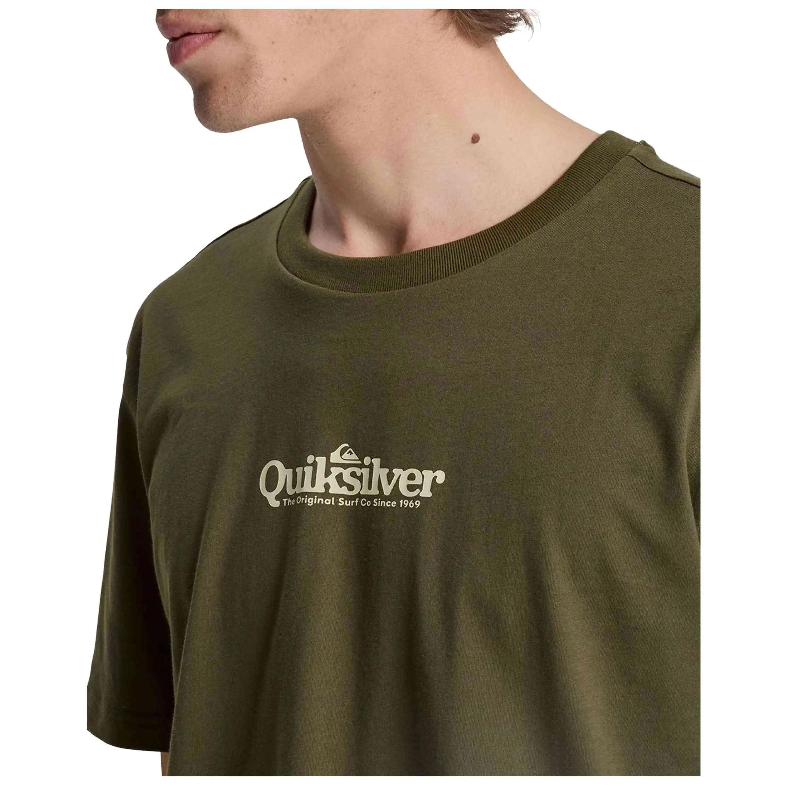 T-shirt met korte mouwen Quiksilver model Fineline voor mannen 3/4