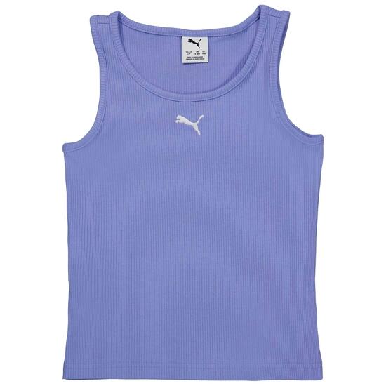 Debardeur Puma modèle ESS Elevated Rib "Morado" pour unisexe enfants