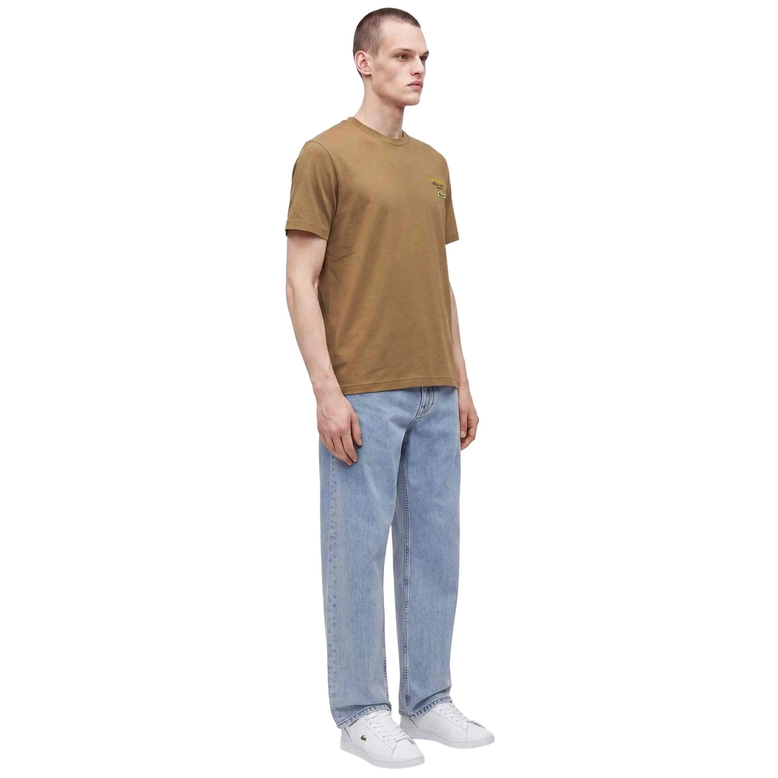 Camiseta de manga corta Lacoste modelo TH2430-SIX para hombre 3/4