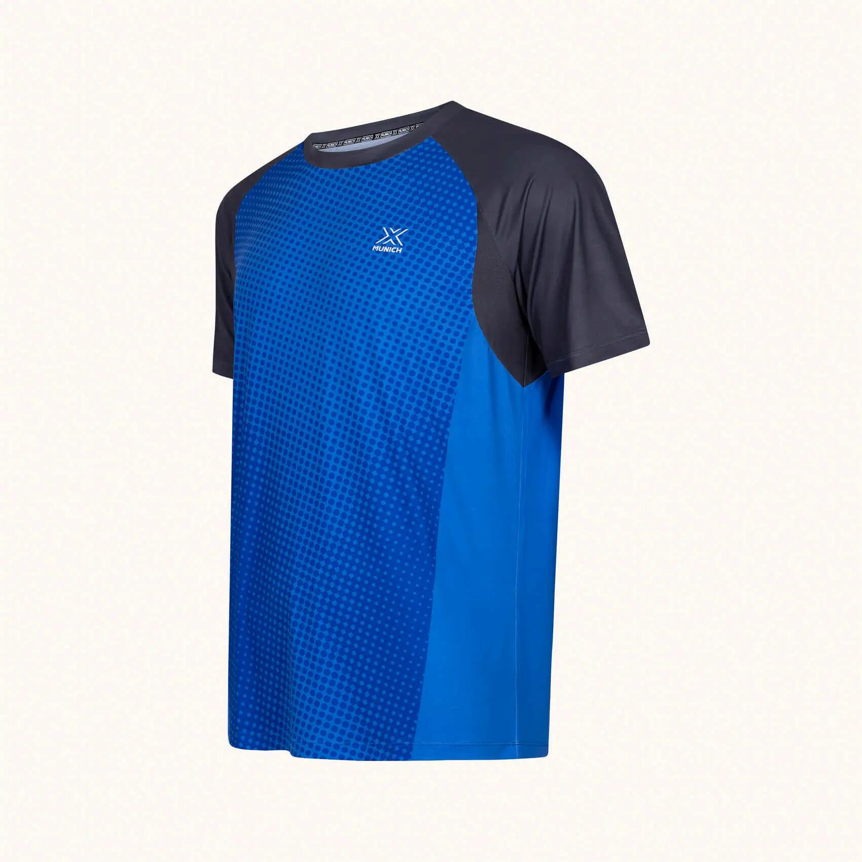T-shirt Munich modelo Serve "Azul" para homem 4/5