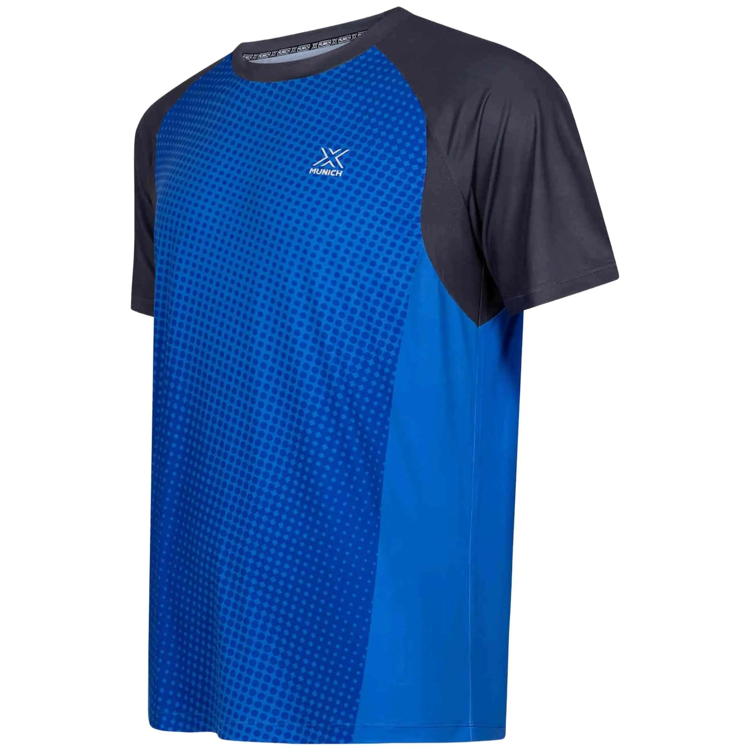 T-shirt Munich modelo Serve "Azul" para homem 3/5