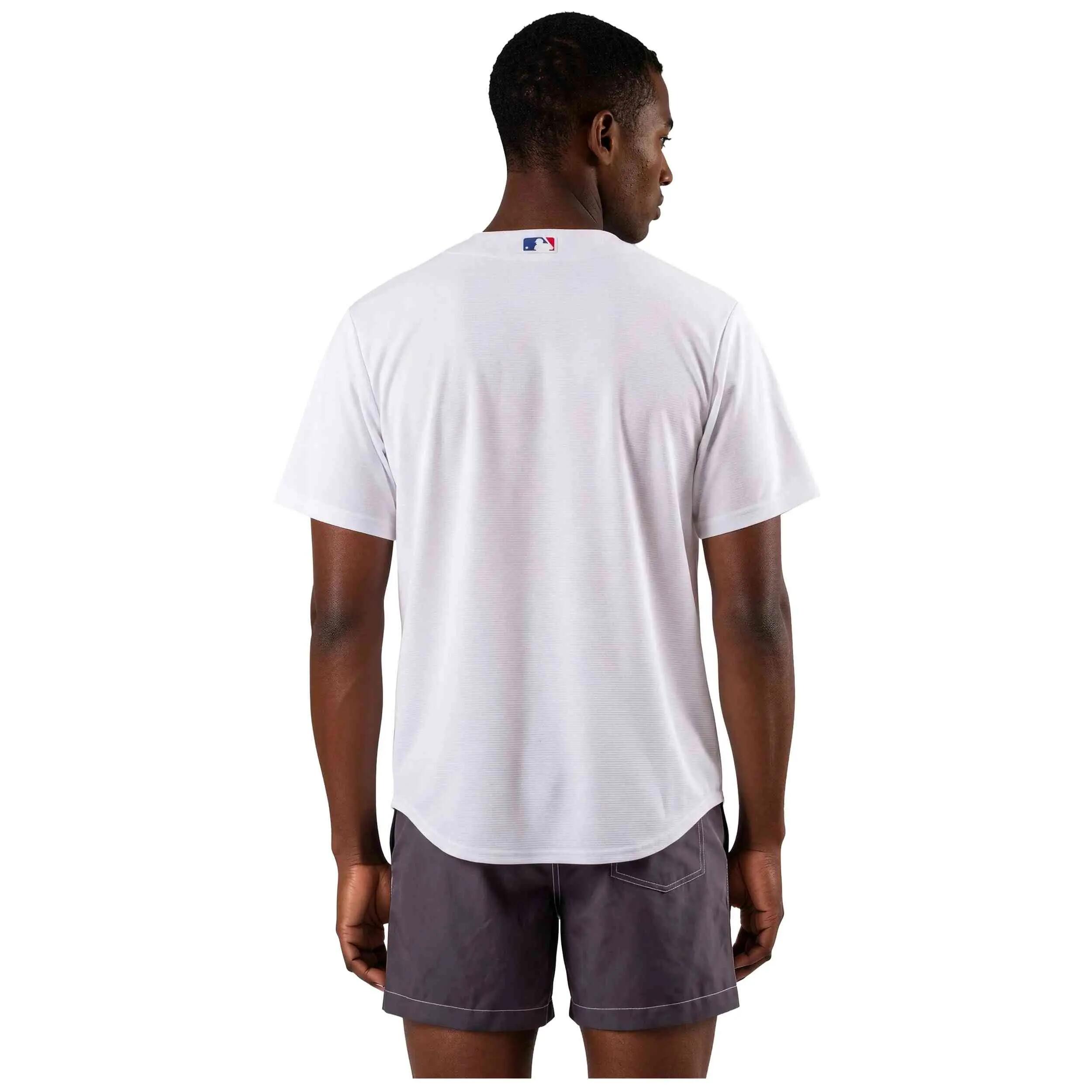 Camiseta de beisebol Nike modelo Los Angeles Dodgers Home Replica para homem 4/5