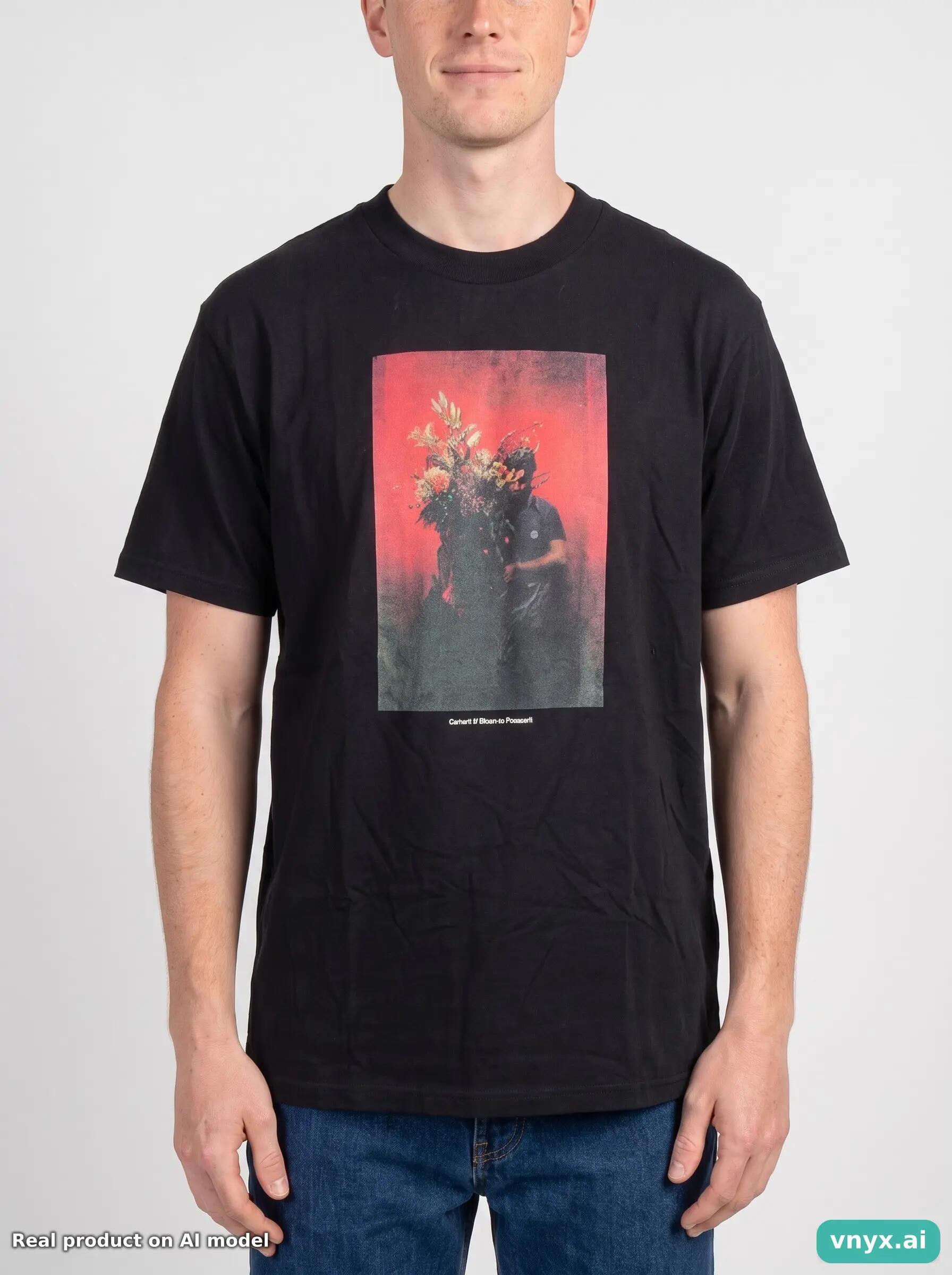 Second Life - Carhartt Black T-Shirt Men S 5/5