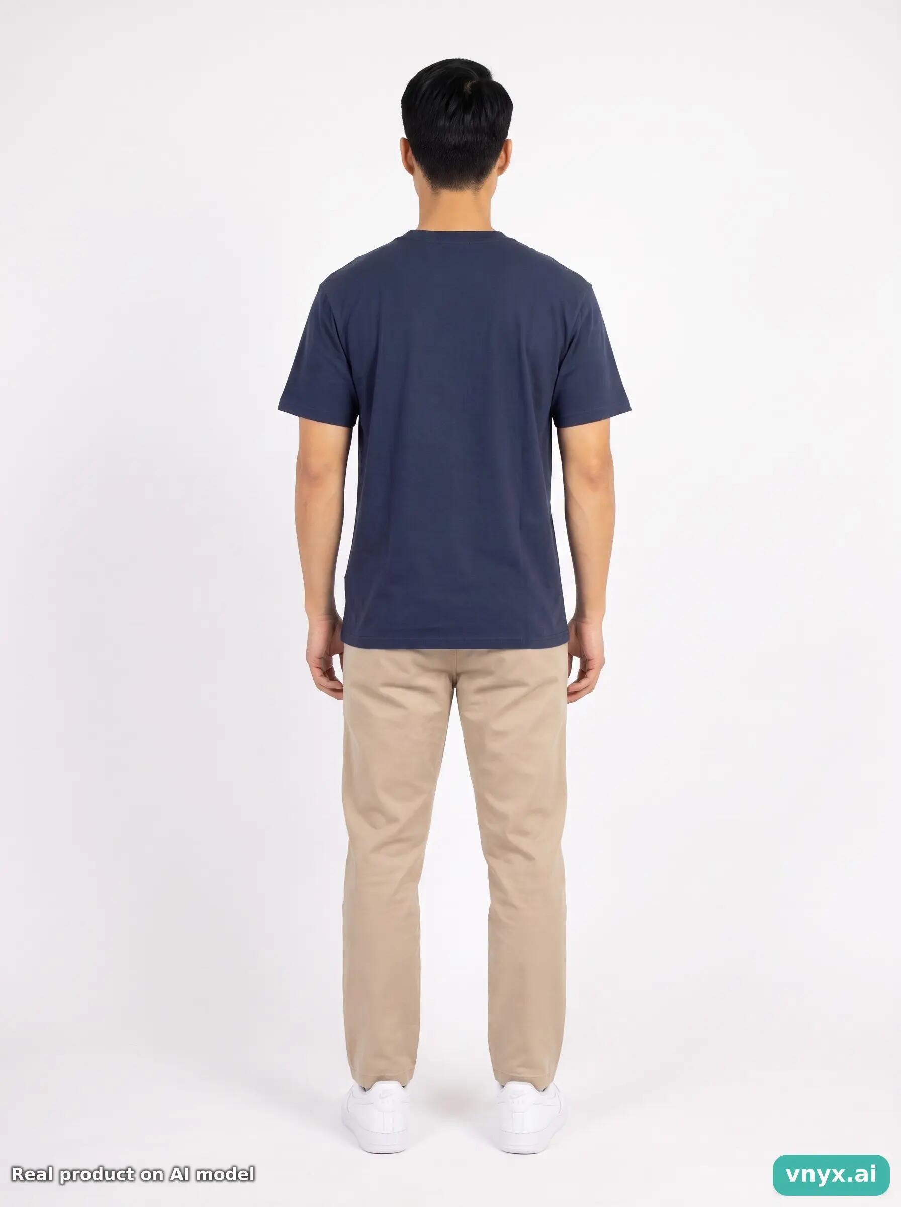 Second Life - Carhartt Navy T-Shirt Men M 4/5