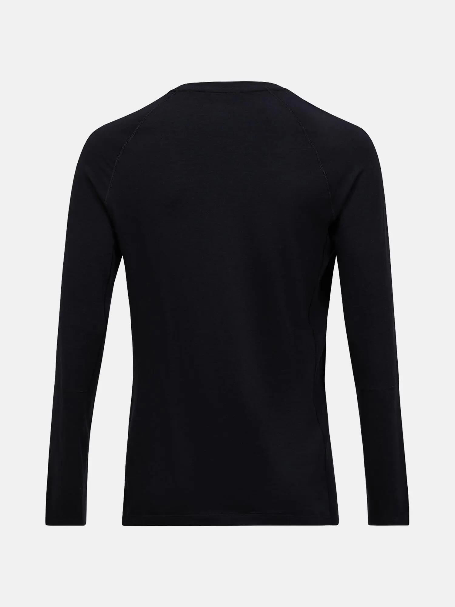Maglia termica - Sci - Uomo - Merino - Magic Crew - Nero 4/4