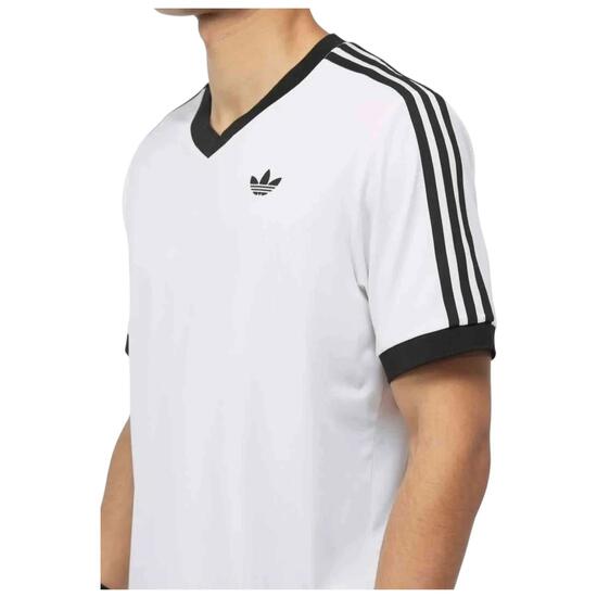 Polo à manches courtes Adidas modèle KY8880-WHITE pour homme