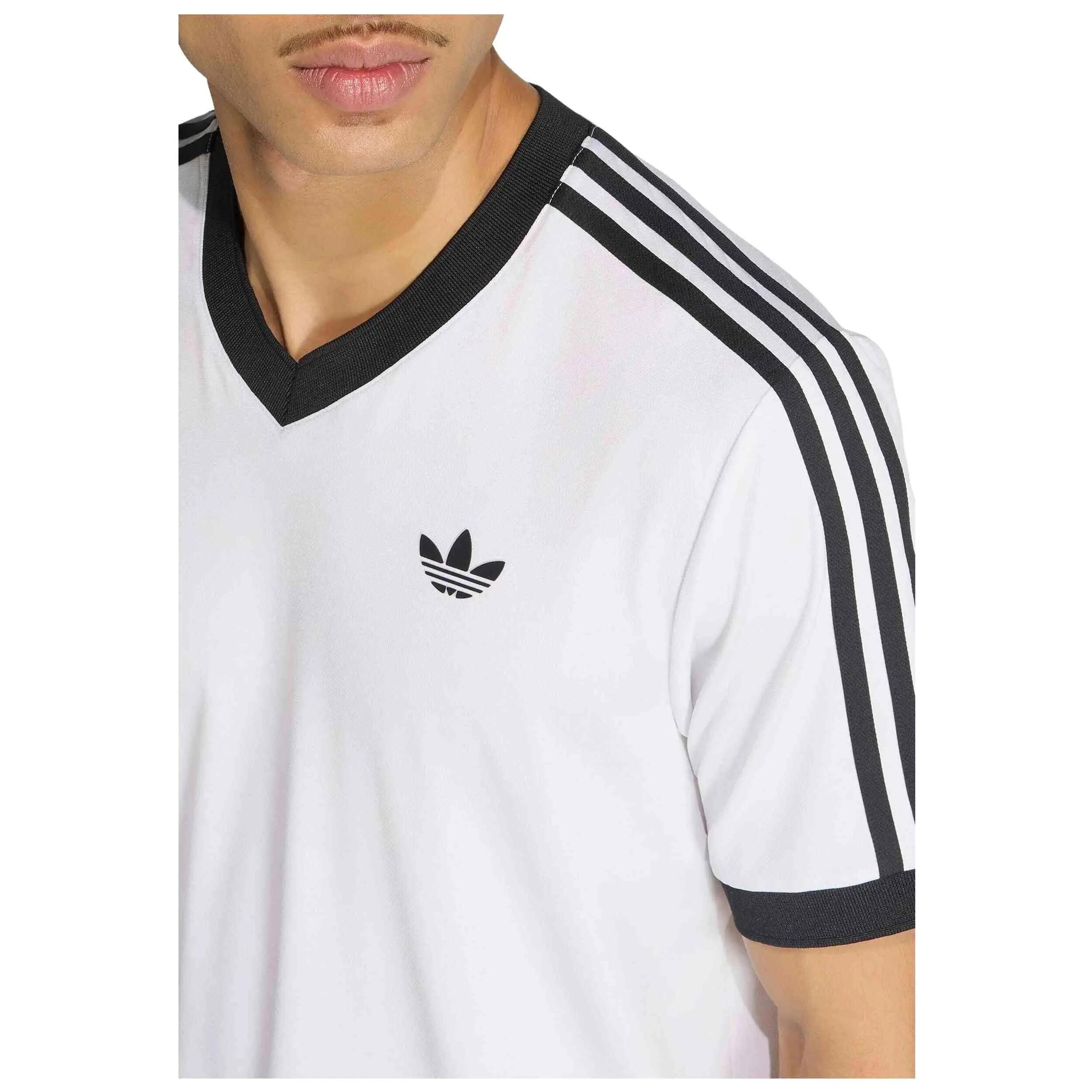 Polo à manches courtes Adidas modèle KY8880-WHITE pour homme 4/5