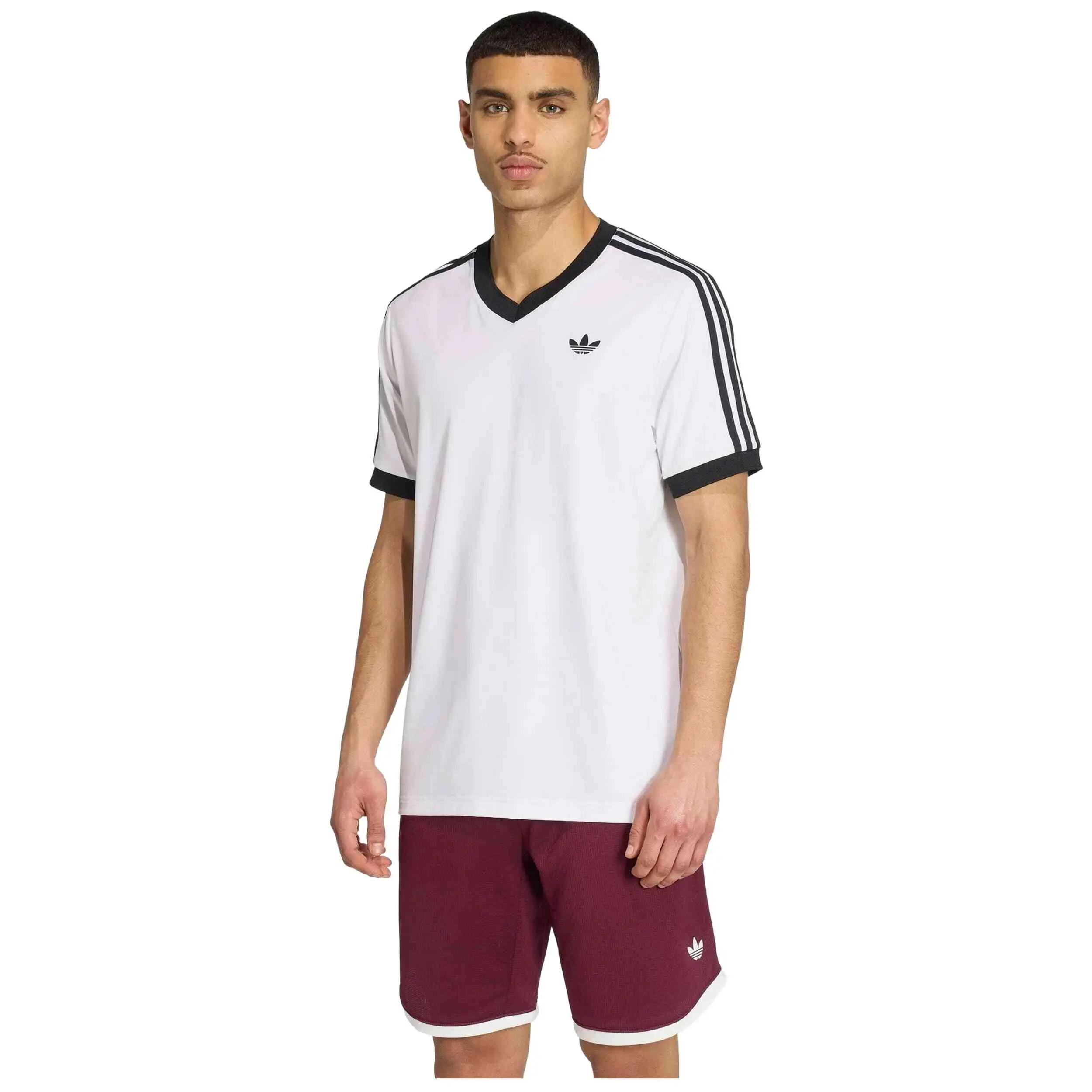 Polo à manches courtes Adidas modèle KY8880-WHITE pour homme 2/5