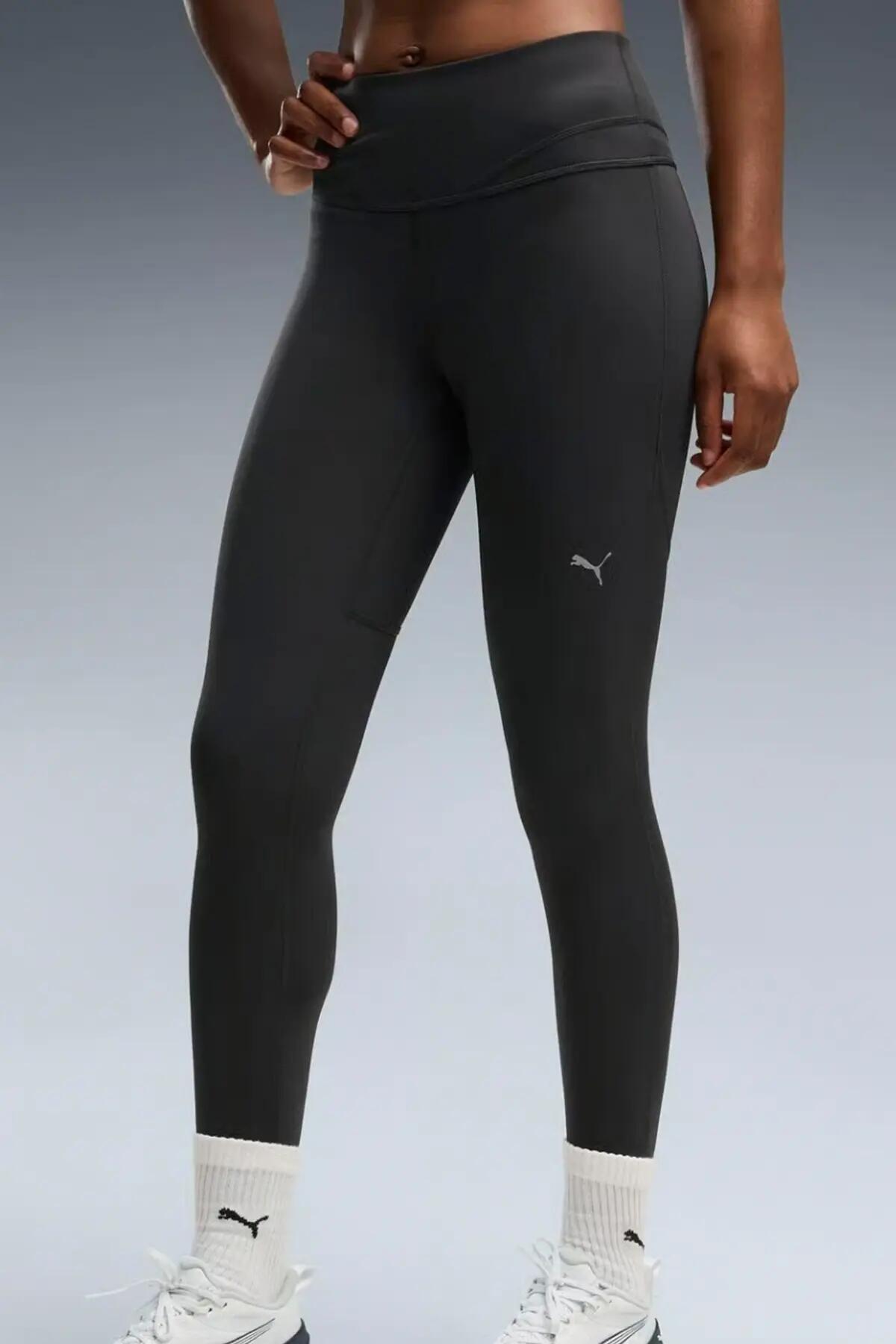 Calças Puma Modelo Shape Tight Cor Preto 5/5