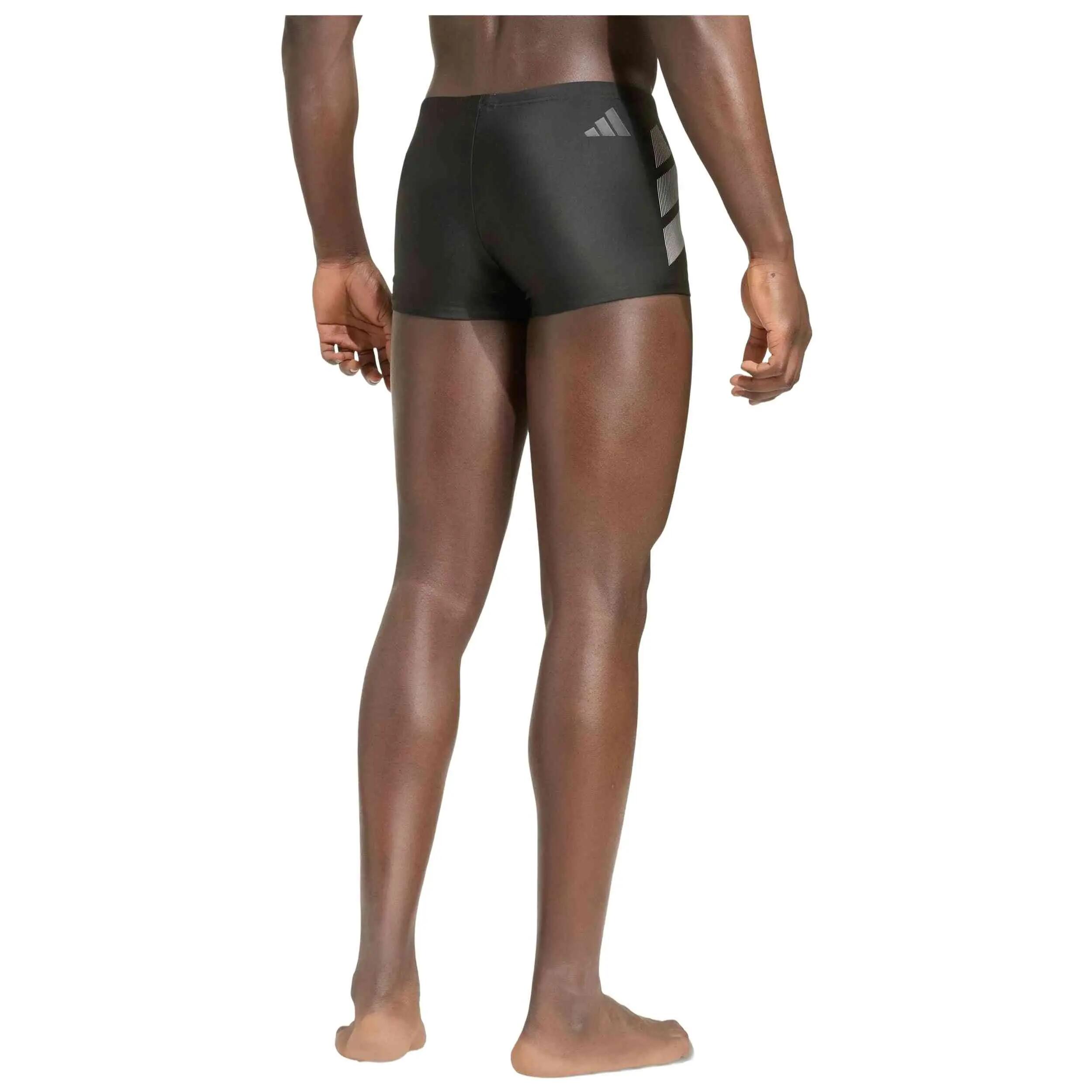 Maillot de bain Adidas modèle Big Bars "Black / White" pour homme 2/4