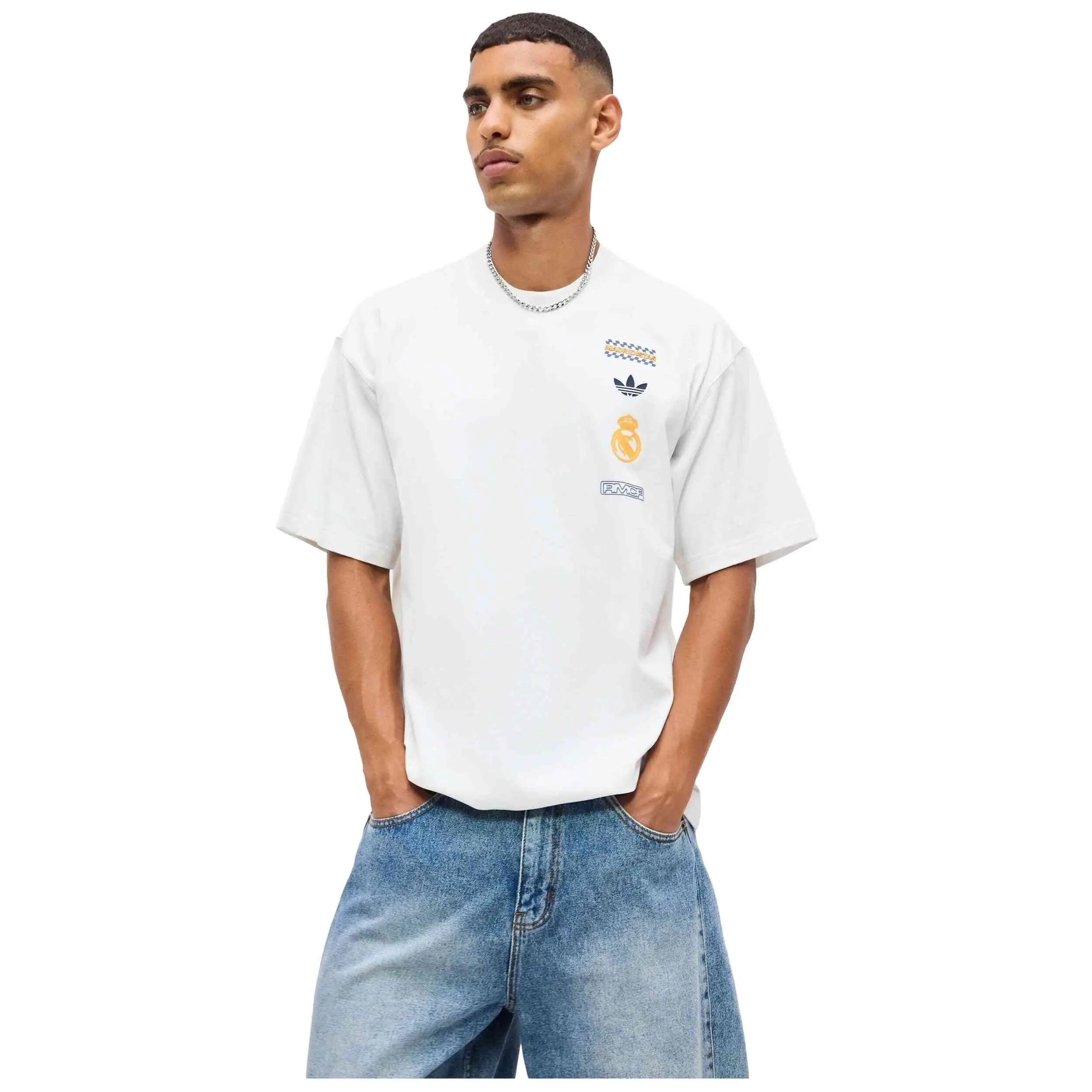 T-shirt met korte mouwen Adidas model Real Madrid LFSTLR voor mannen 4/4