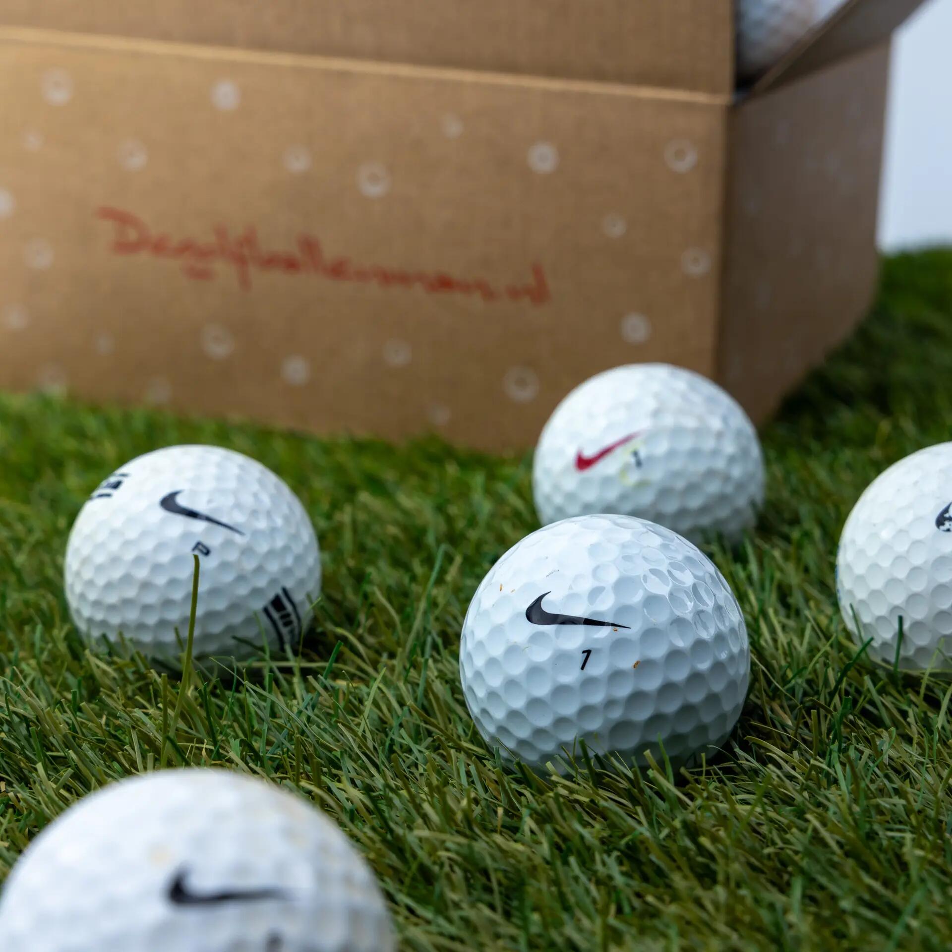 Golfballen lakeballs - 75 stuks - Nike mix 2/3