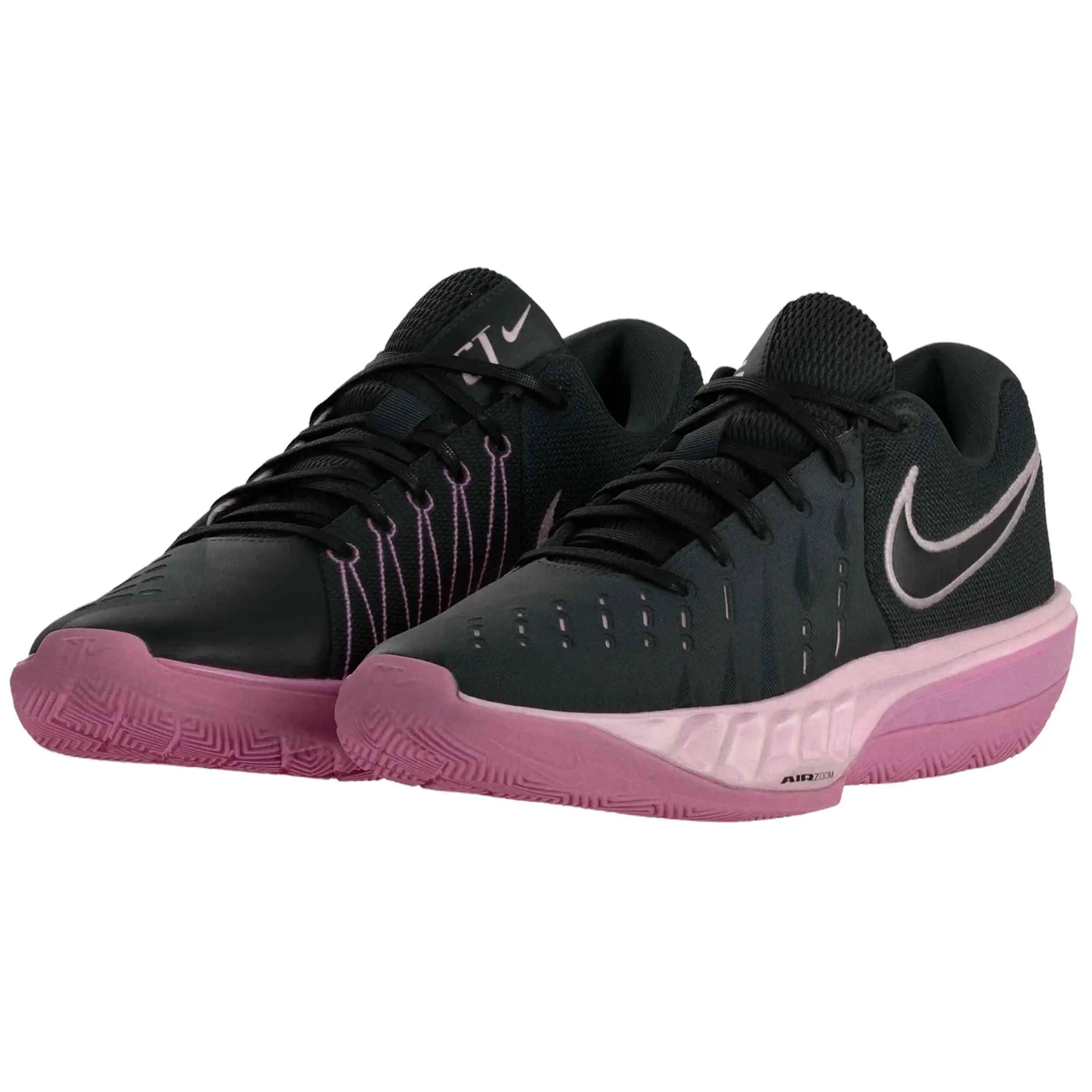 Zapatillas de baloncesto Nike modelo GT Cut Academy 2 "Negro/Pink" para hombre 3/5