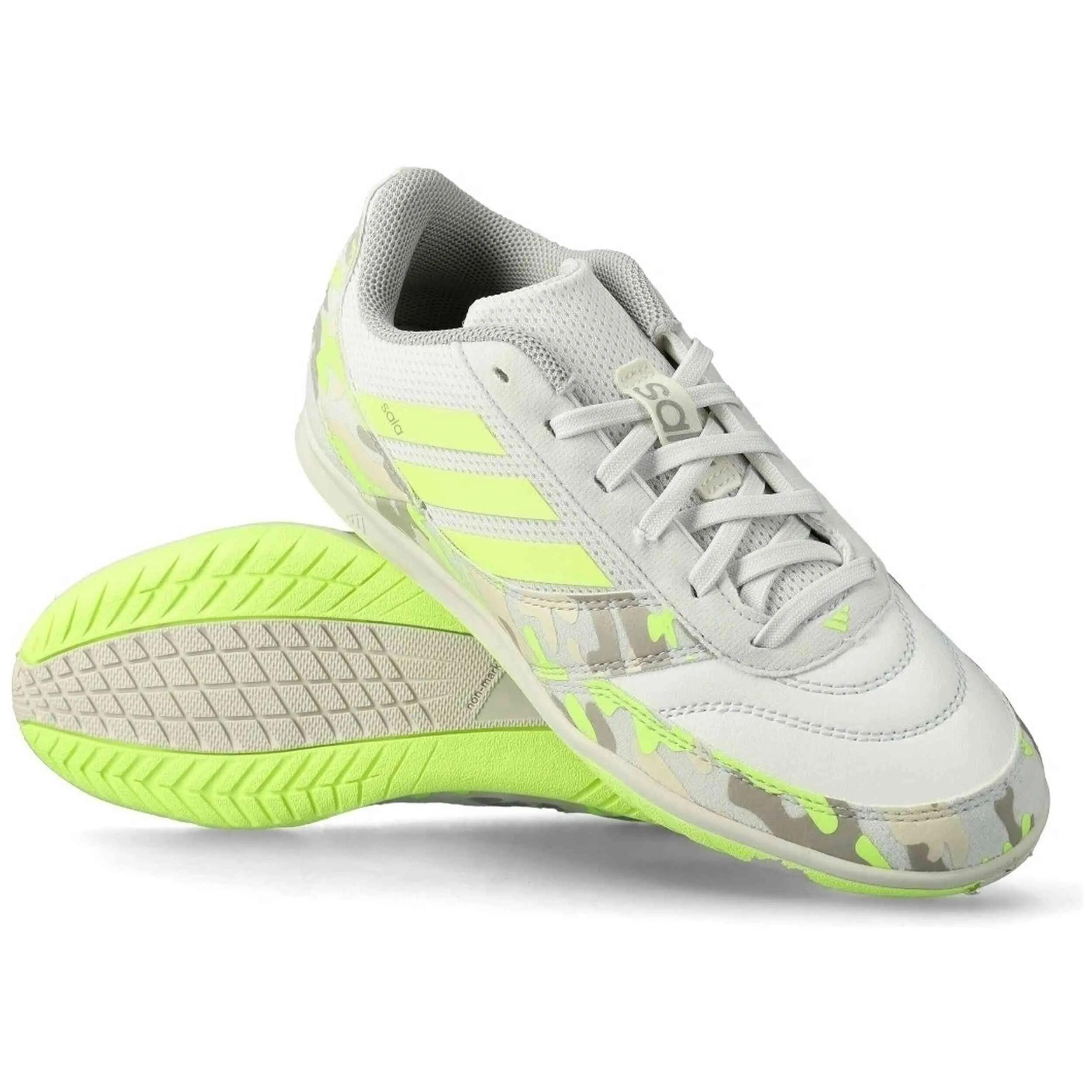 Zaalvoetbalschoenen Adidas model Sala voor unisex jongens 4/5