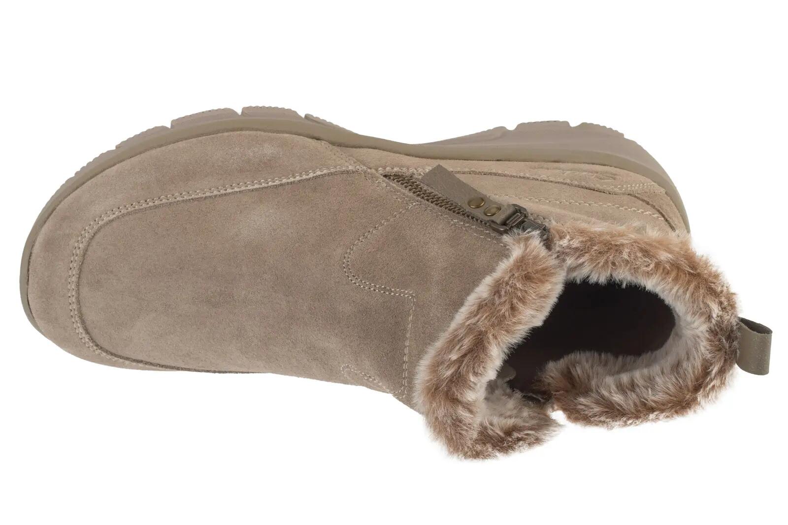 Buty zimowe damskie, Skechers Easy Going - Cool Zip! 3/4