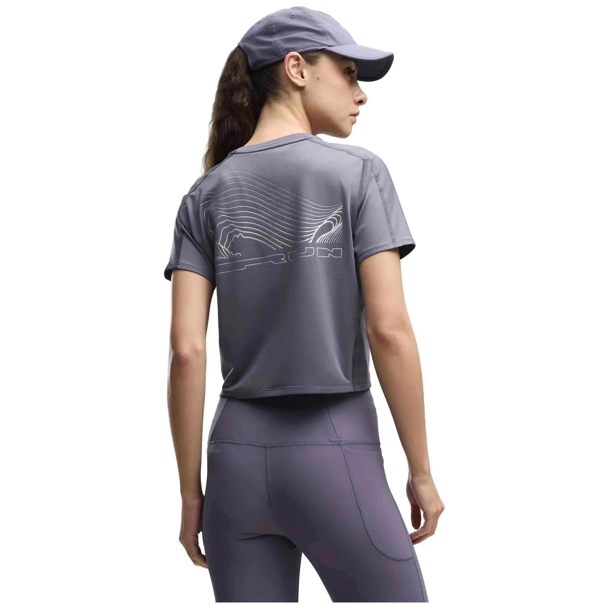 Kurzarmshirt Puma Modell BRIGHTSTRIDE CLOUDSPUN für frauen 4/5