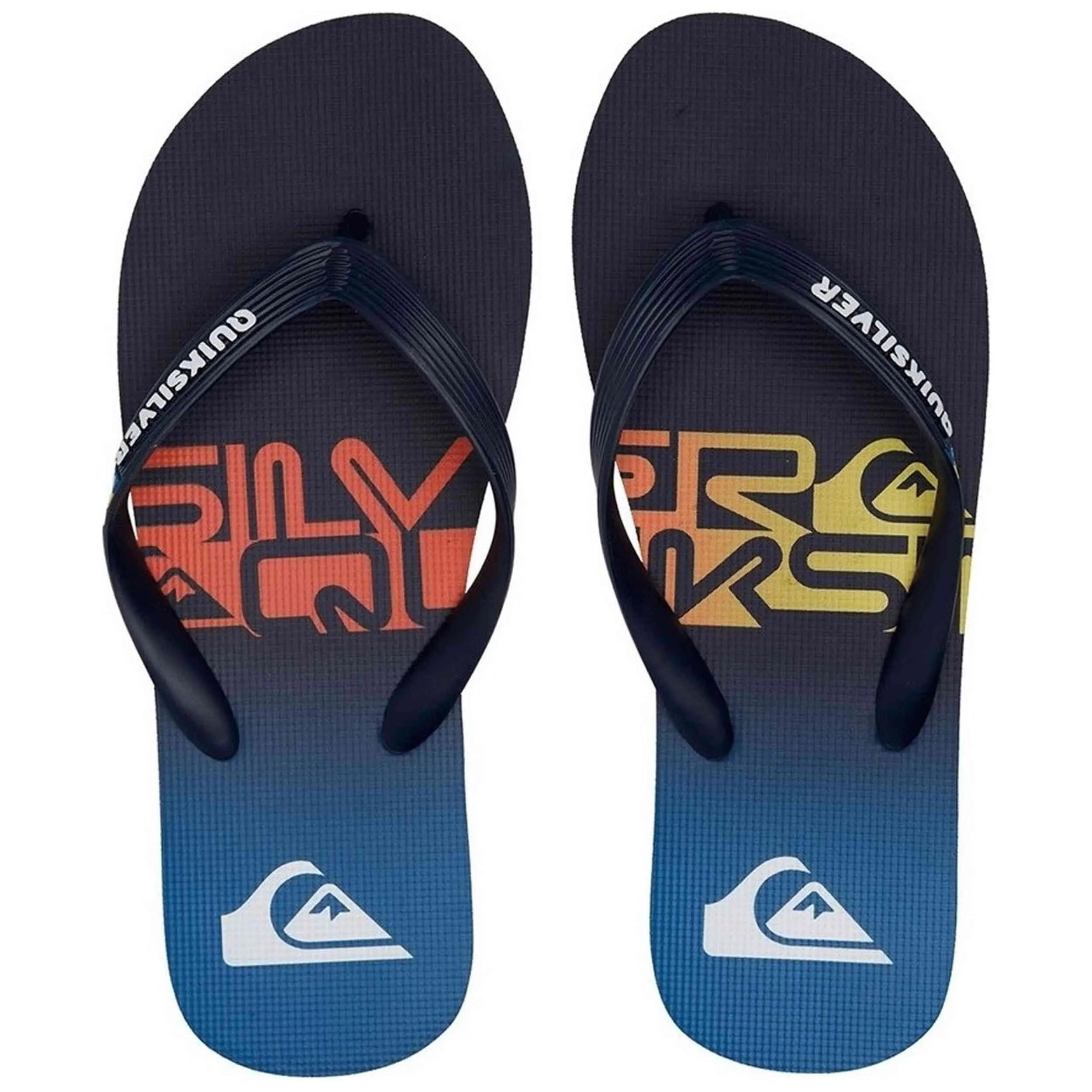 Chinelos Quiksilver modelo 235-14221228301 para unissex 3/4