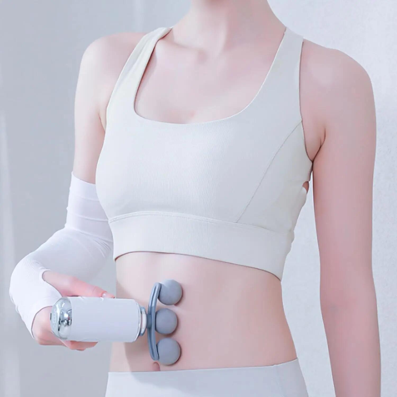 Pistolet de massage musculaire, pistolet de massage 6 modes musculaires avec 9 3/6