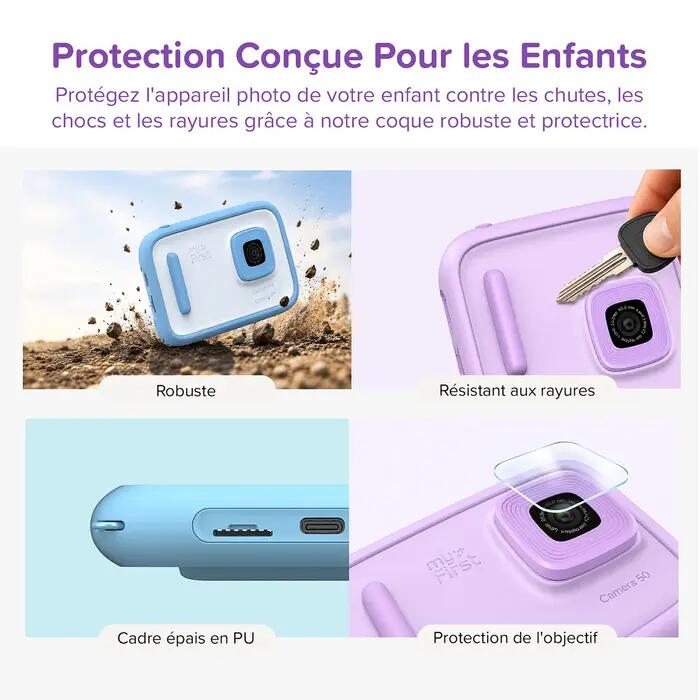 Appareil photo numérique enfant CAMERA 50 20 MP Violet 6/7
