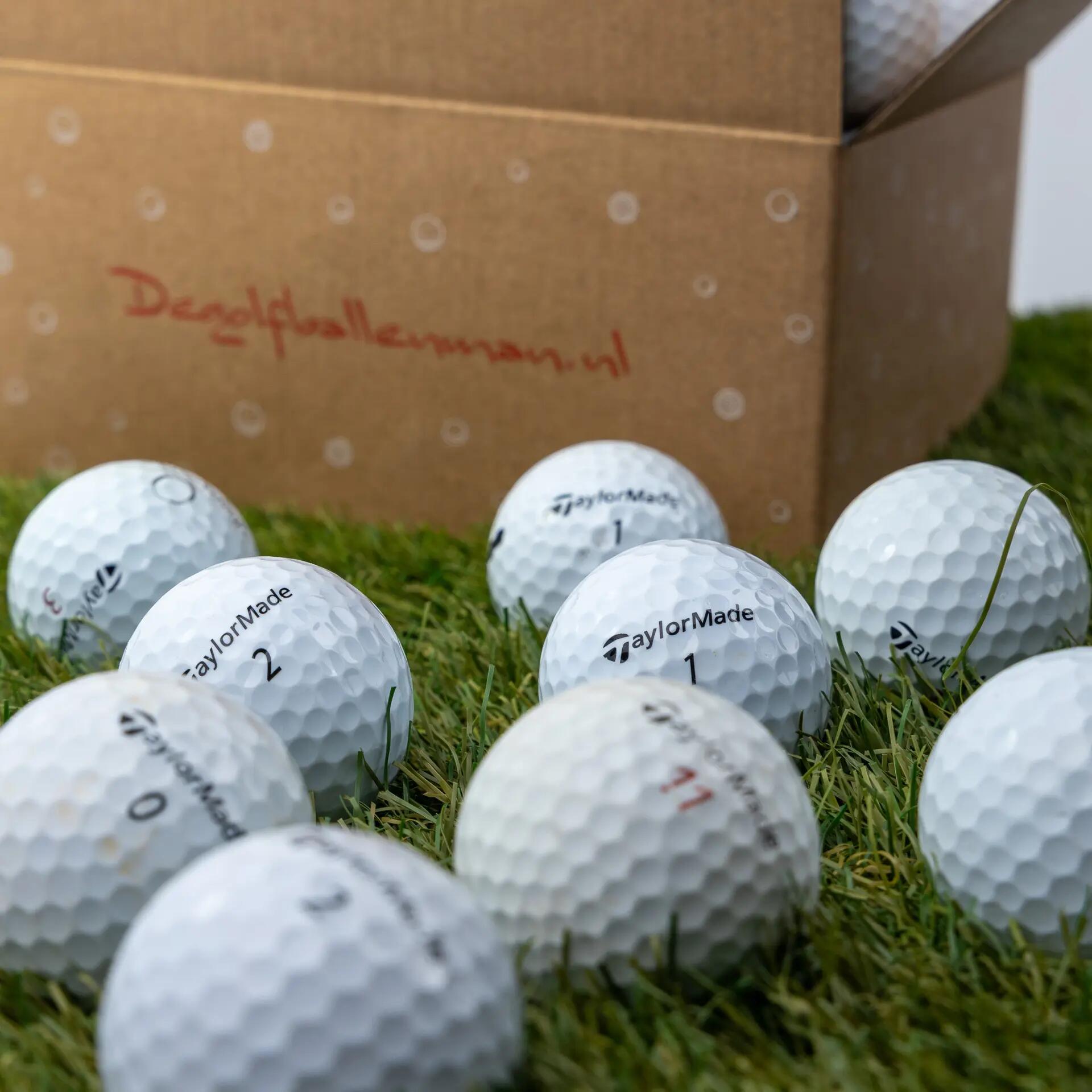 Golfballen lakeballs - 25 stuks - TaylorMade mix 2/2