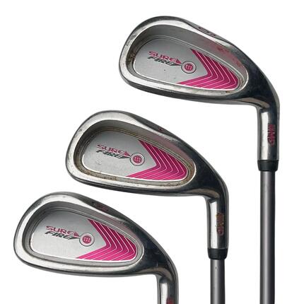 MD Golf Sure Fire III Série de fers / 6-PW+SW / Flex Ladies / Graphite