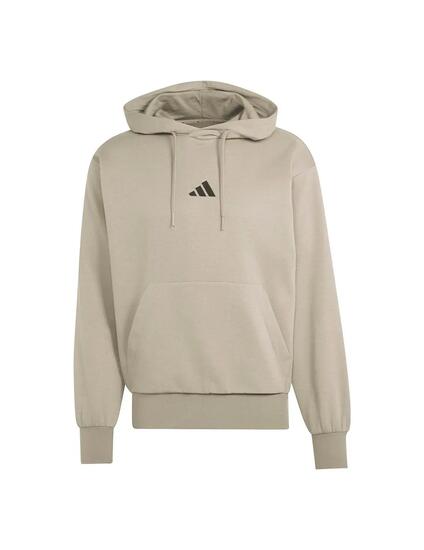 Sweatshirts polaires pour hommes Adidas Feelcozy marron.