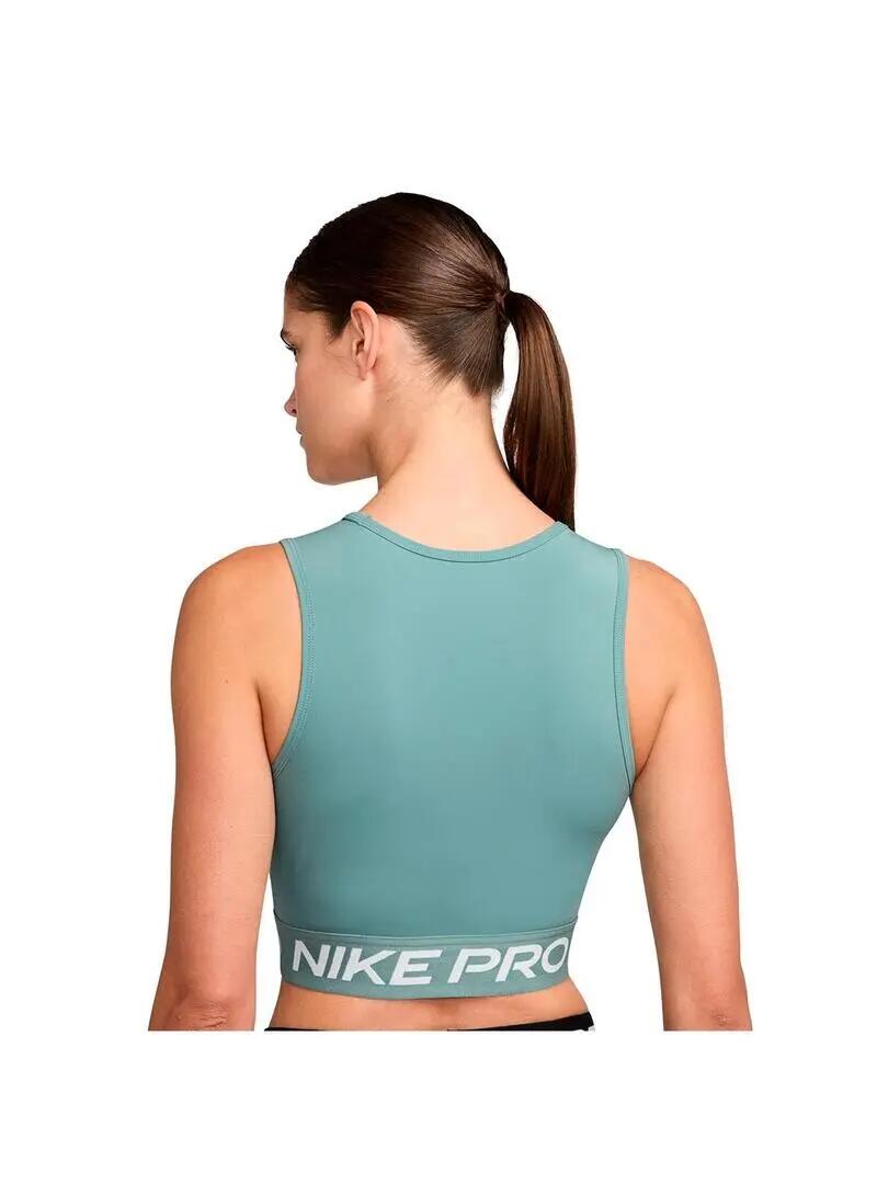 Camiseta para Mulher Nike Nike pro Verde 2/3