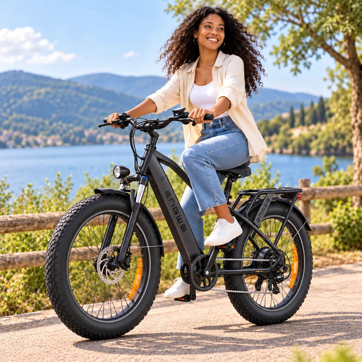 E26 HS trekking fatbike 768 Wh 5/7