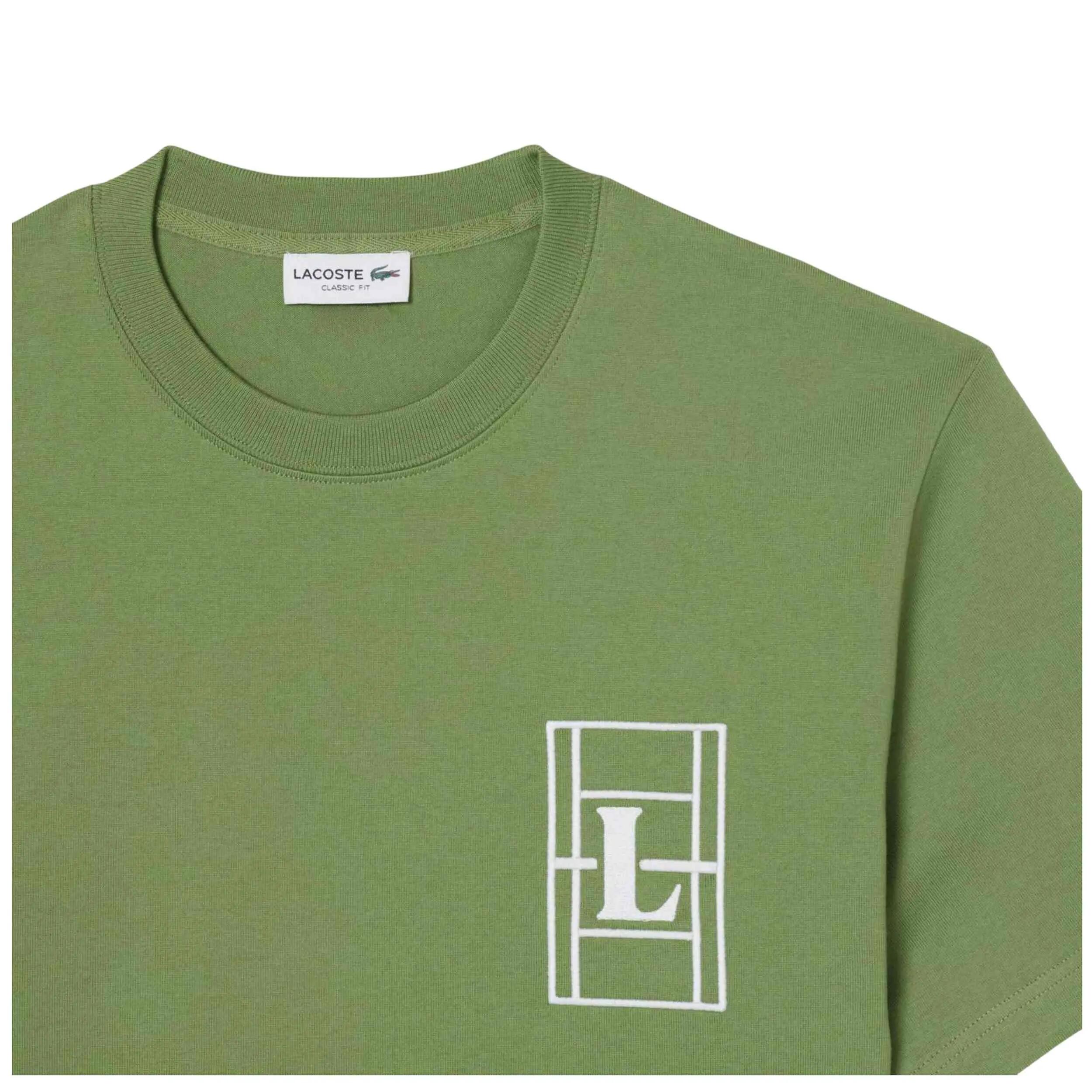 T-shirt Lacoste modèle TH1716-02M pour unisexe 3/3