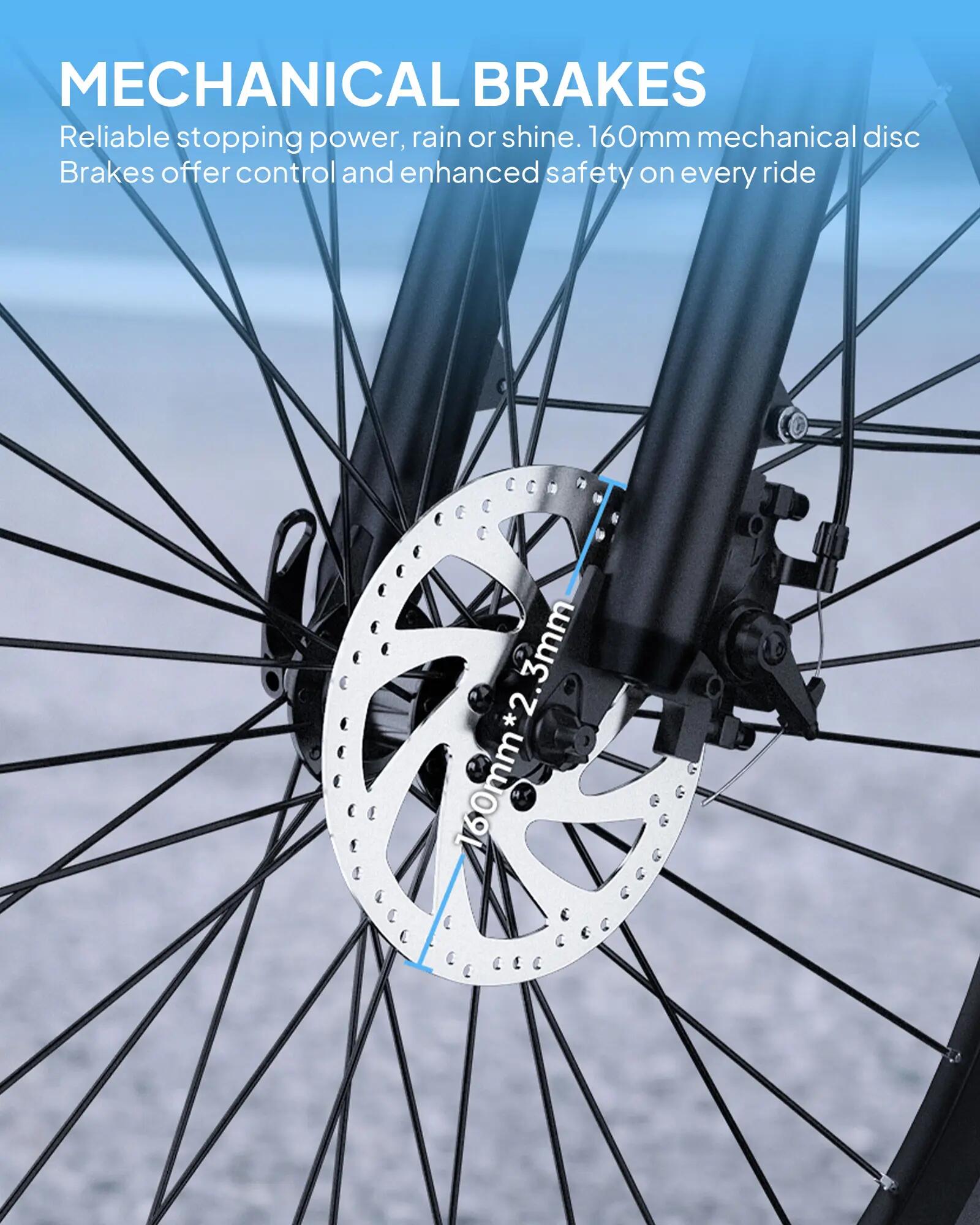 Bici elettrica a pedalata assistita per adulti OT12Pro: pneumatici da 27,5" 13/15