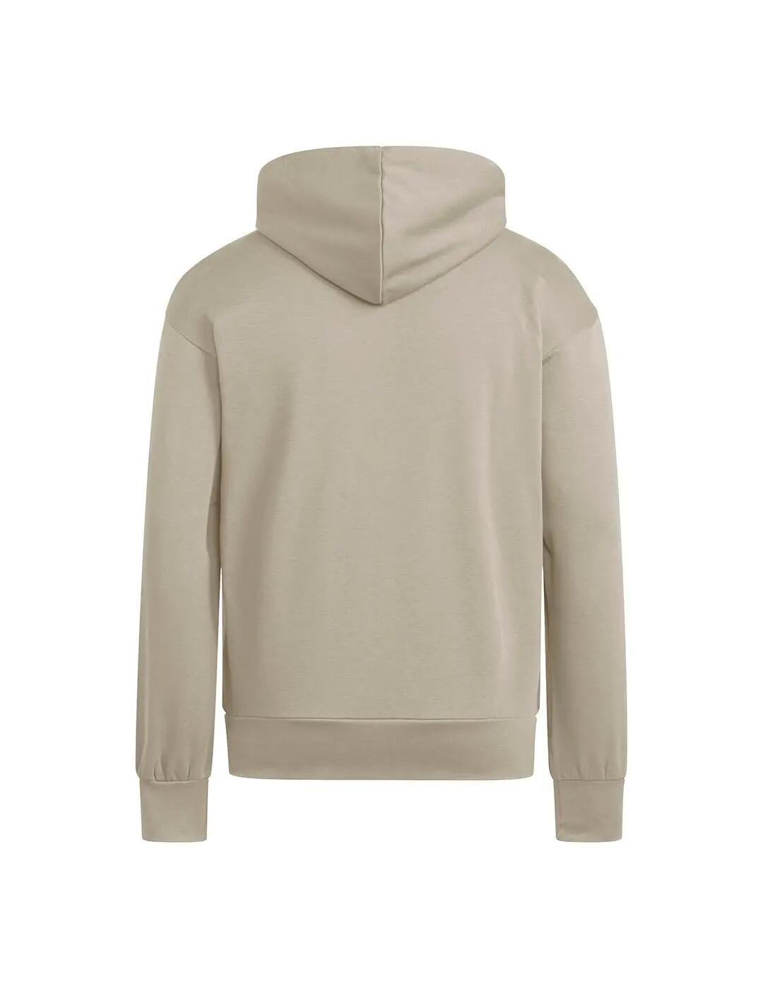 Sweatshirts polaires pour hommes Adidas Feelcozy marron. 2/6
