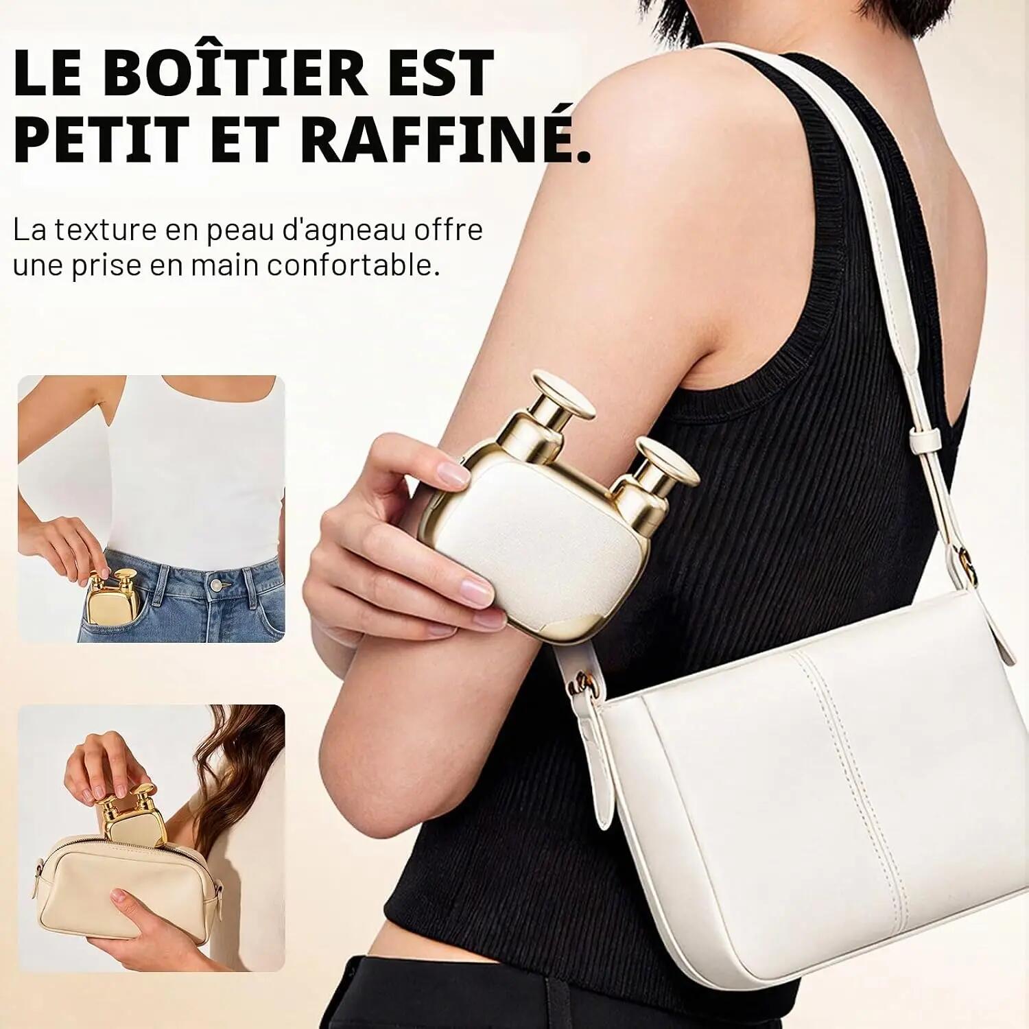 Mini Pistolet de Massage Sportif Portable, Compact Muscle Massager, pour 6/6