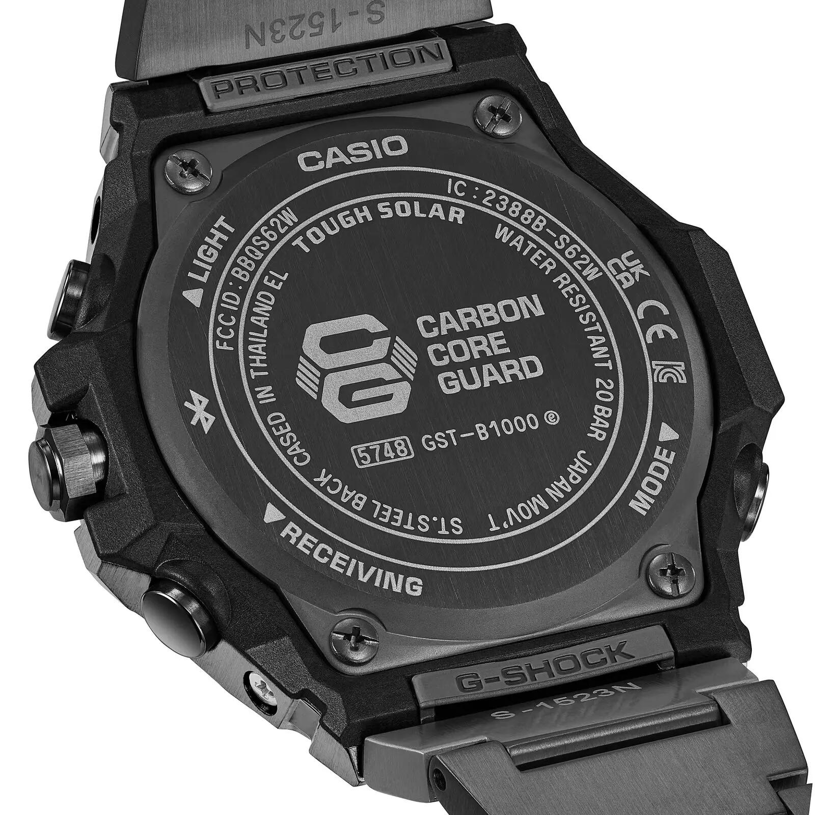 Casio Chronograph Uhr Grau/Grau GST-B1000BD-1AER 4/6