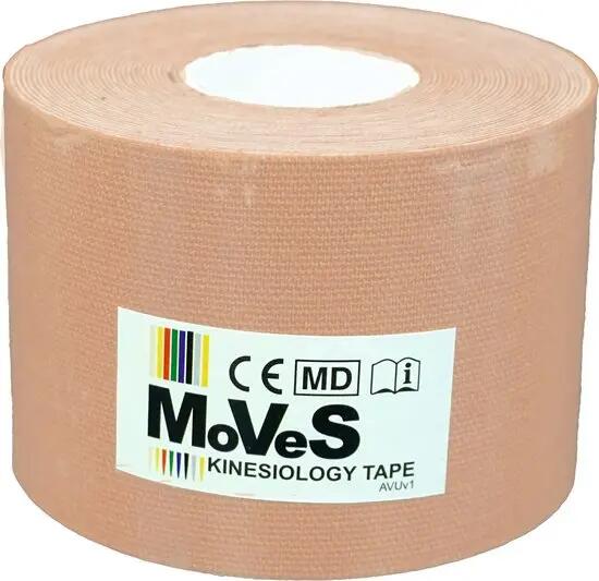 Moves Kinesiologie Tape 5x5 cm Beige