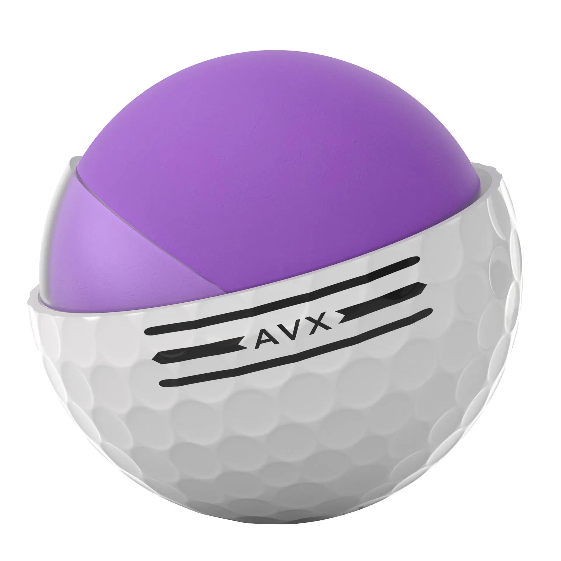 Golfballen lakeballs - 25 stuks - wit - Titleist AVX 6/6