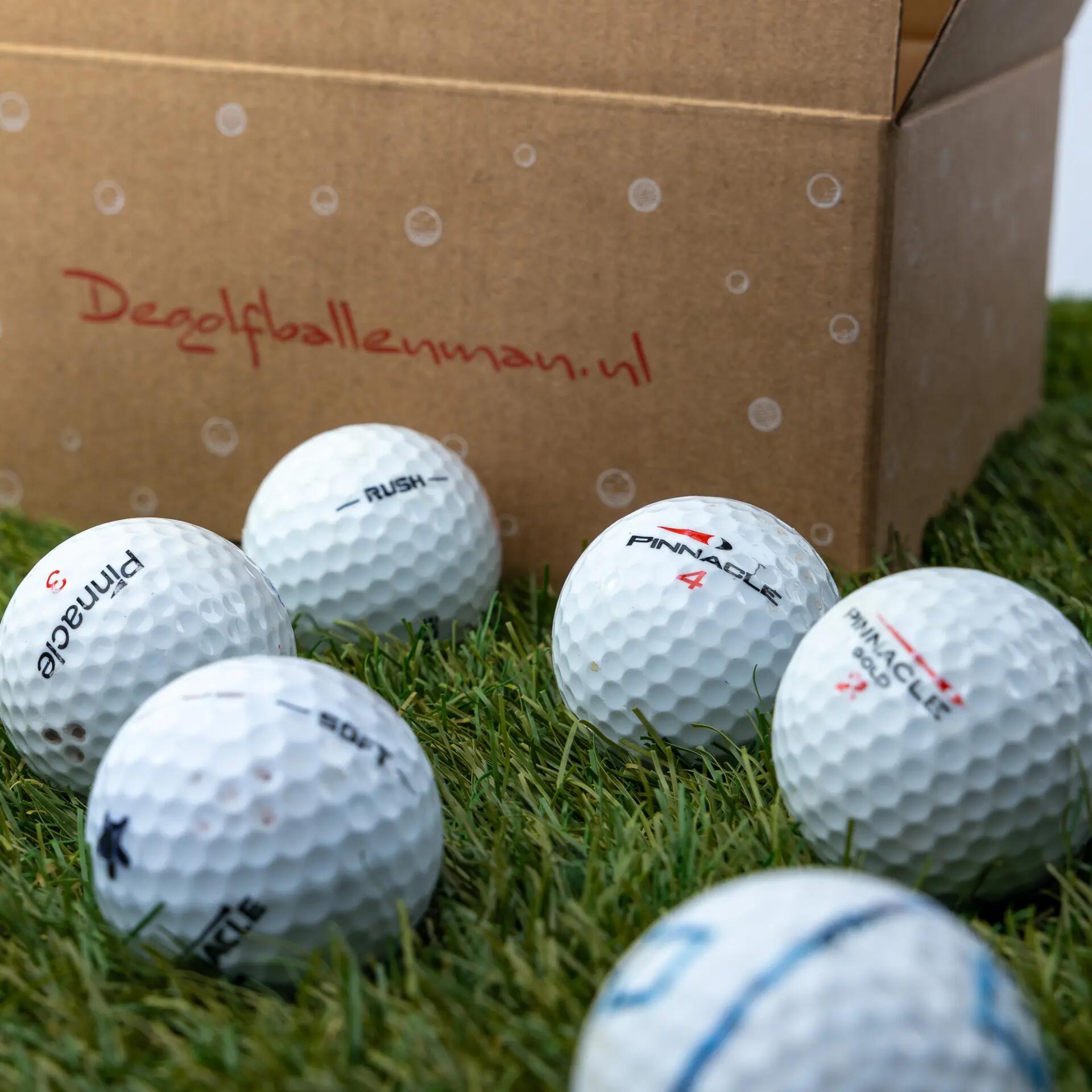 Golfballen lakeballs - 25 stuks - Pinnacle mix 2/2
