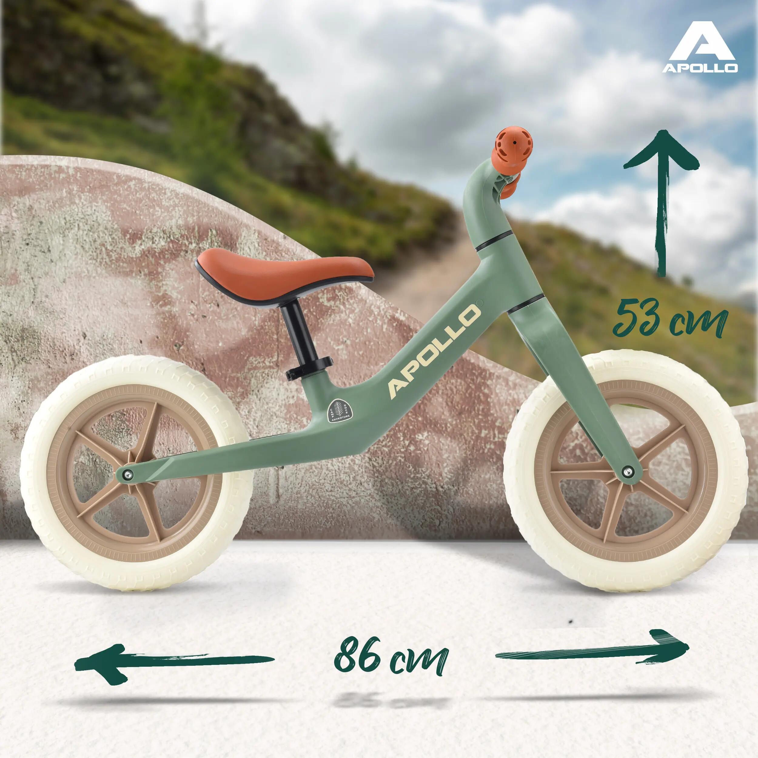 Draisienne Enfant 2 ans 12 pouces ultra legere Trailbuddy Vert 3/7