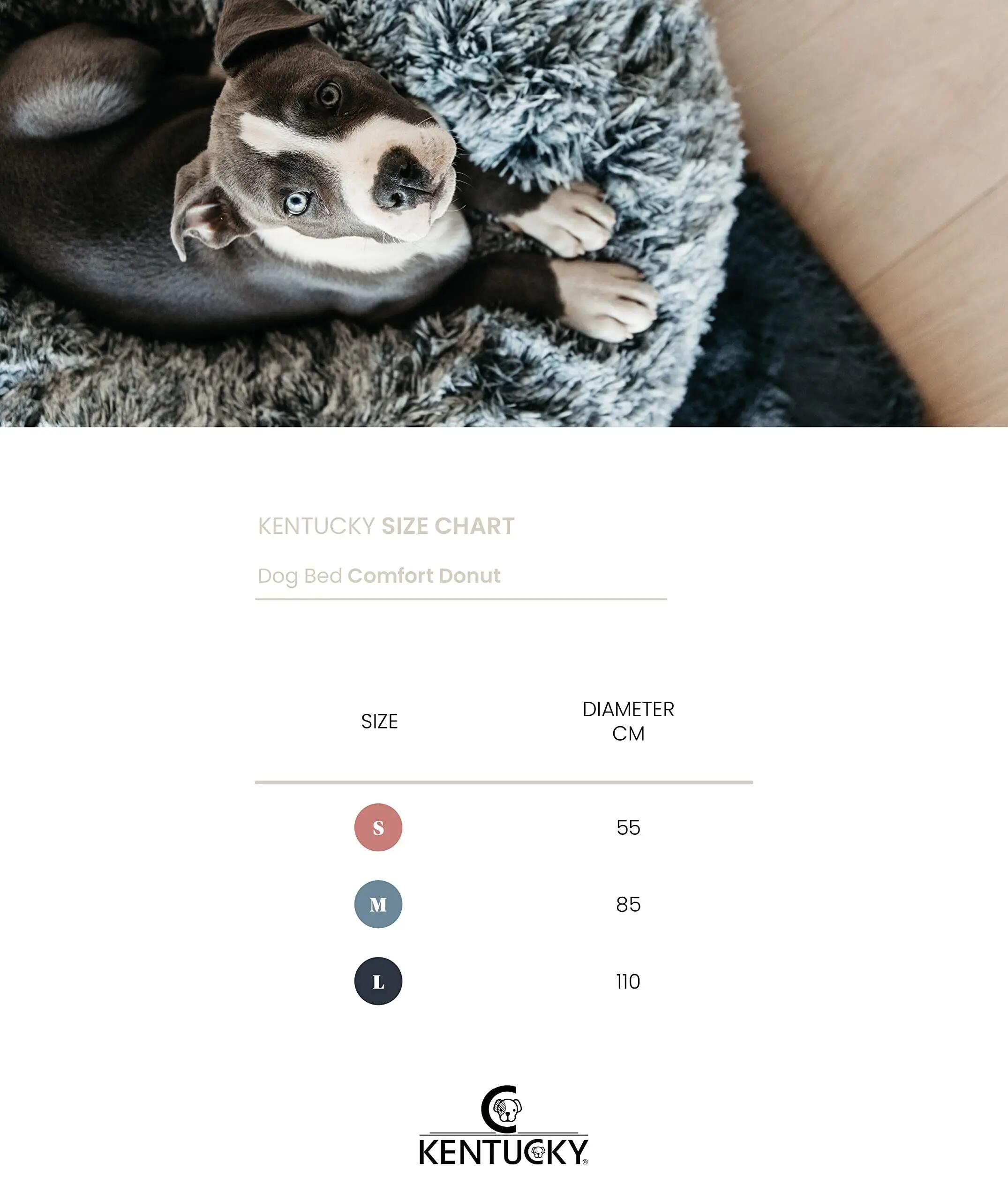 Panier pour chien - Comfort Donut - Gris 3/4