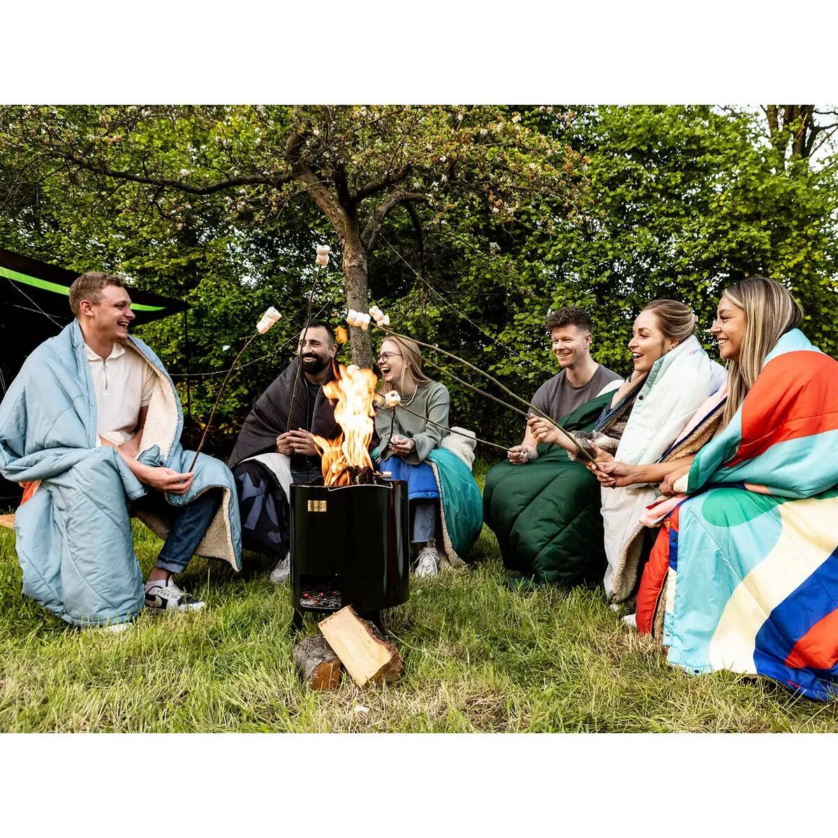 Campingdeken Liva - 4-in-1 outdoor deken - slaapzak - kussen - waterdicht 5/15