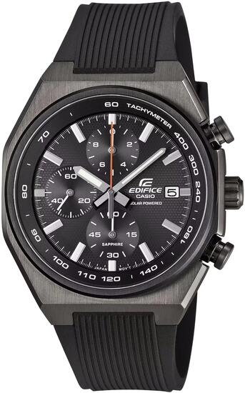 Casio Chronograph Uhr Schwarz/Schwarz EFS-S660PB-1AEF