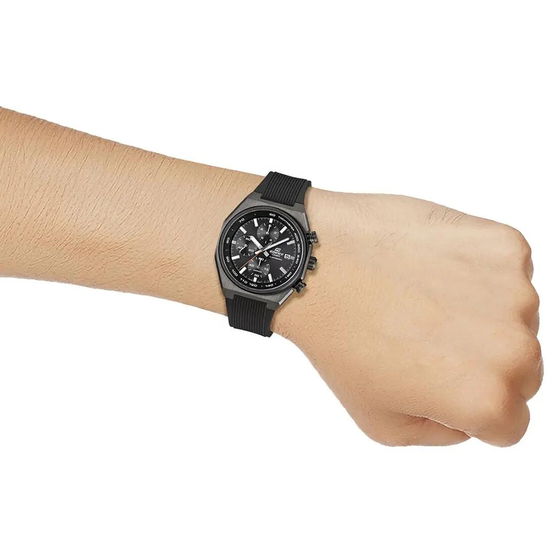 Casio Chronograph Uhr Schwarz/Schwarz EFS-S660PB-1AEF 5/6