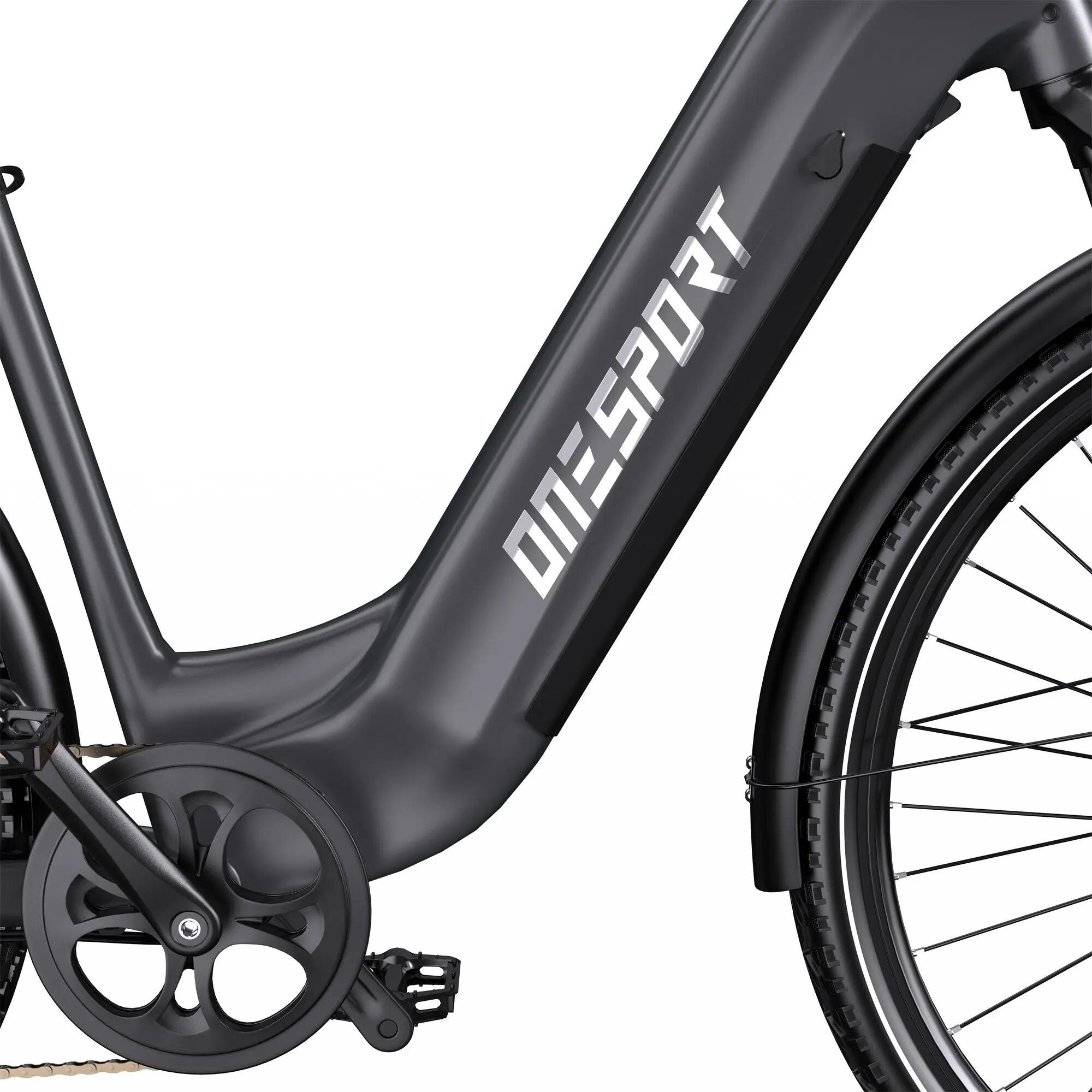 ONESPORT OT05 MAX Bici elettrica 250 W, batteria da 36 V 22,5 Ah, 7 velocità 8/11