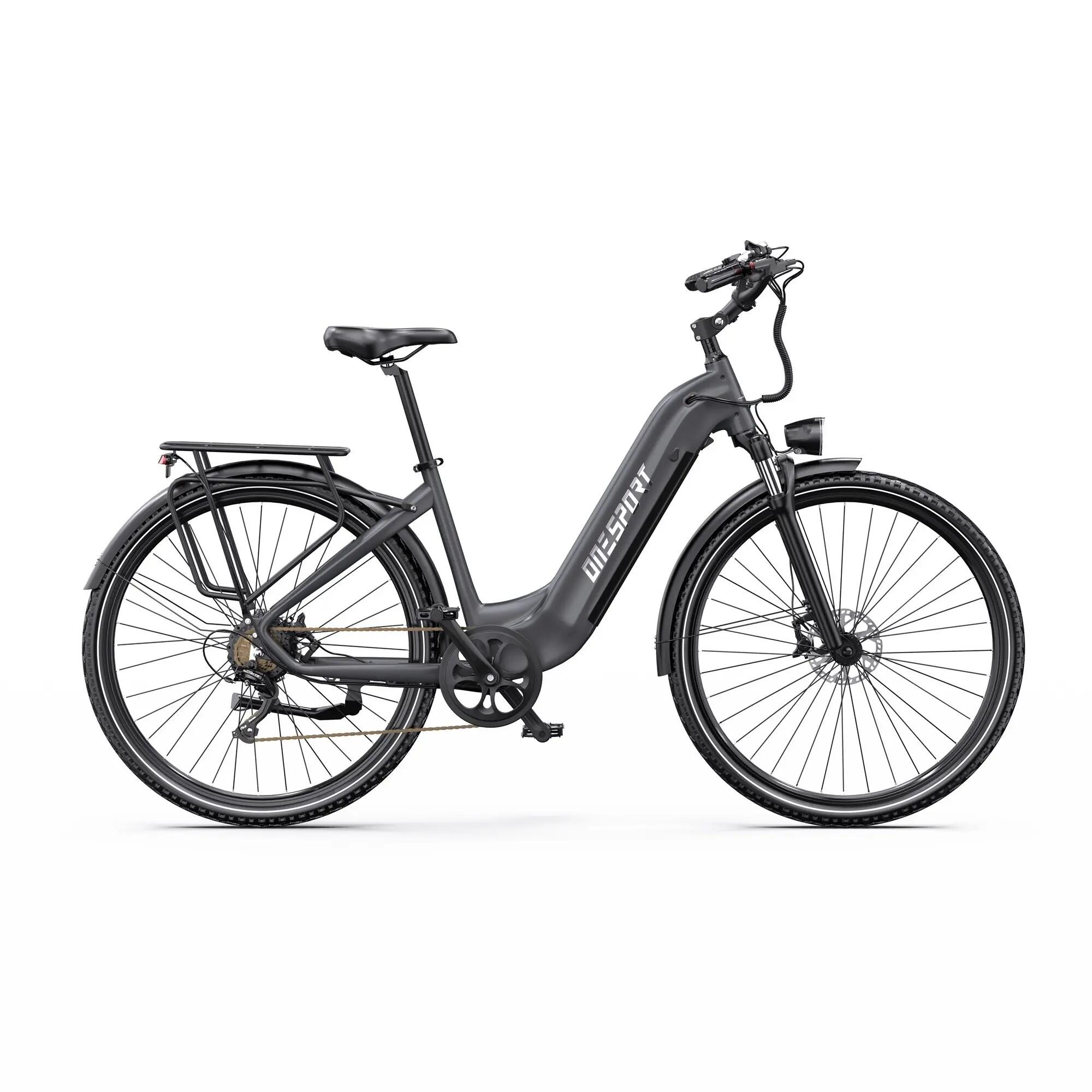 ONESPORT OT05 MAX Bici elettrica 250 W, batteria da 36 V 22,5 Ah, 7 velocità 6/11