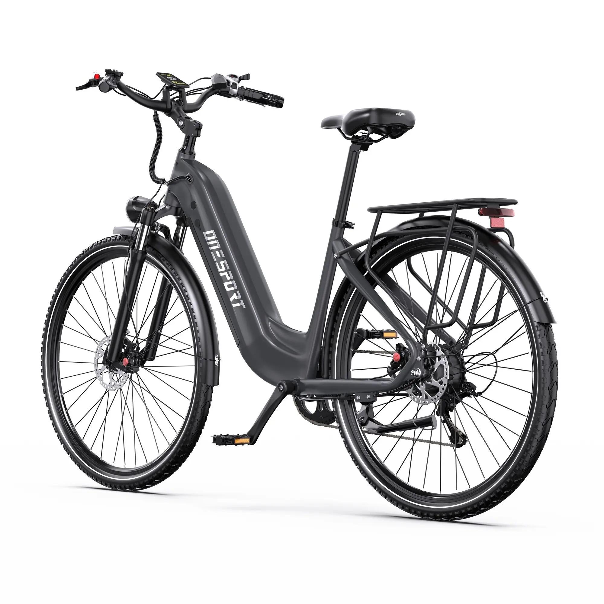 ONESPORT OT05 MAX Bici elettrica 250 W, batteria da 36 V 22,5 Ah, 7 velocità 5/11