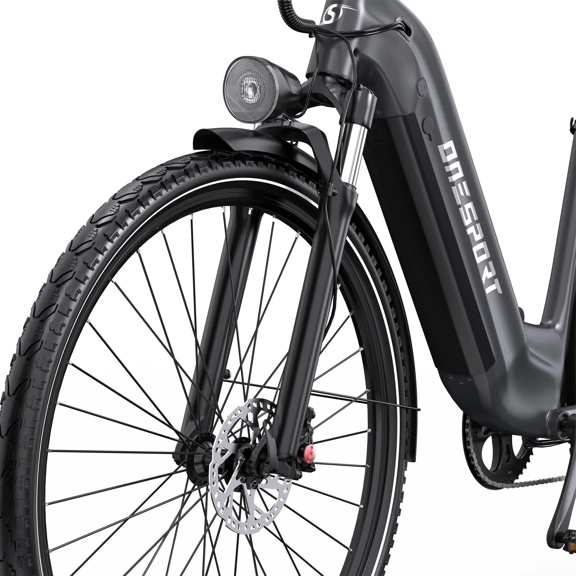 ONESPORT OT05 MAX Bici elettrica 250 W, batteria da 36 V 22,5 Ah, 7 velocità 11/11